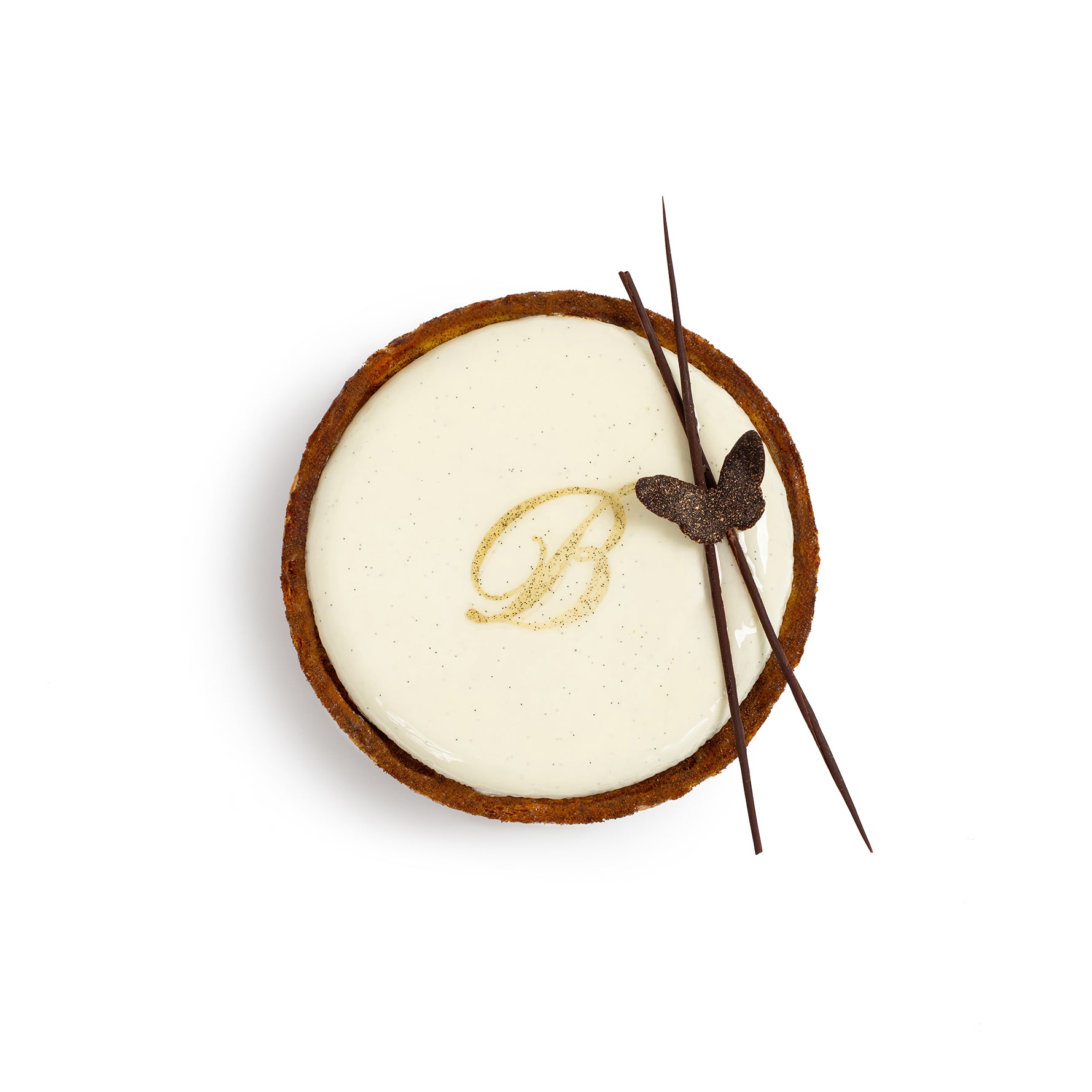 Butterfly Vanilla Flan