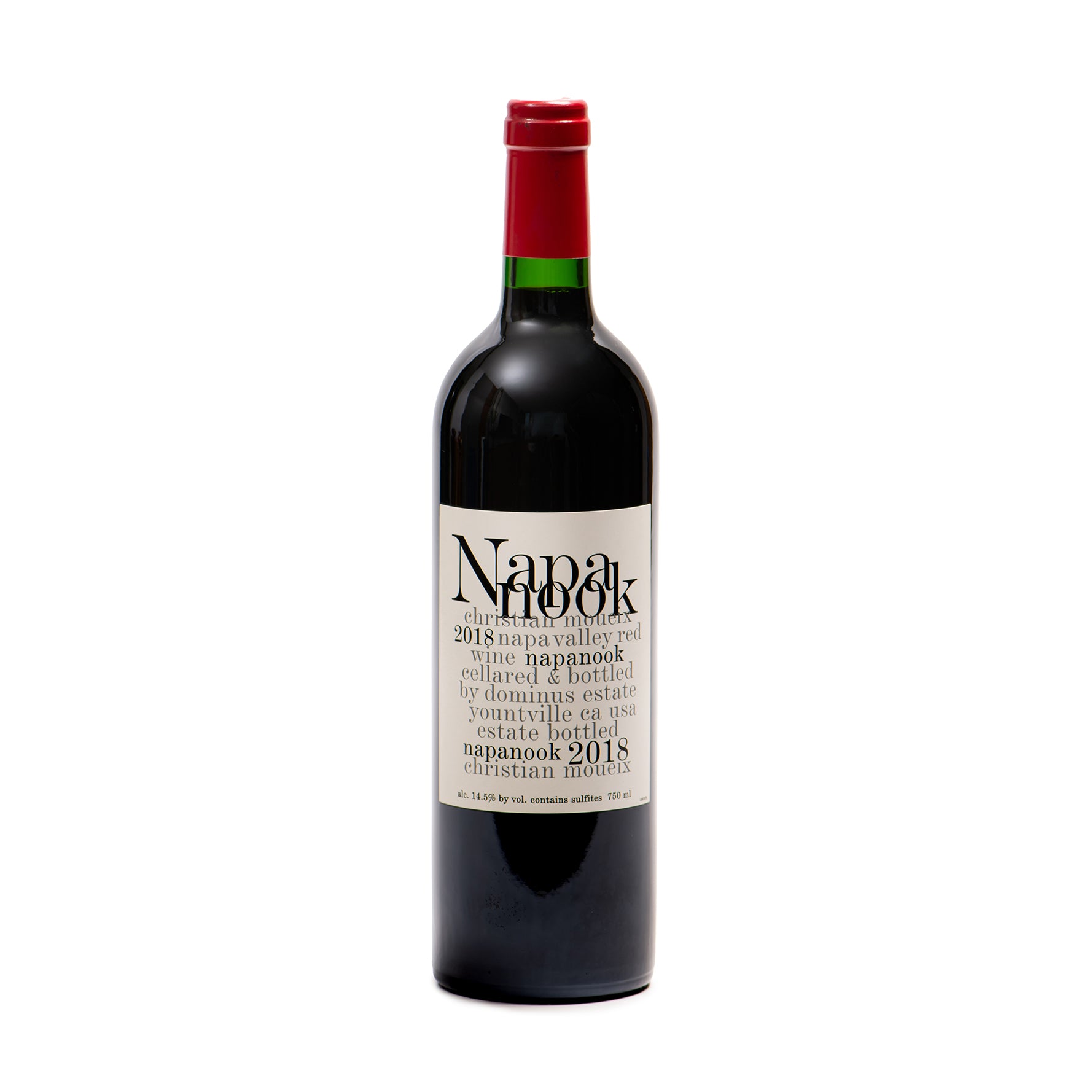 多明纳斯酒庄 - 赤霞珠 - 纳帕谷纳帕努克 2018
