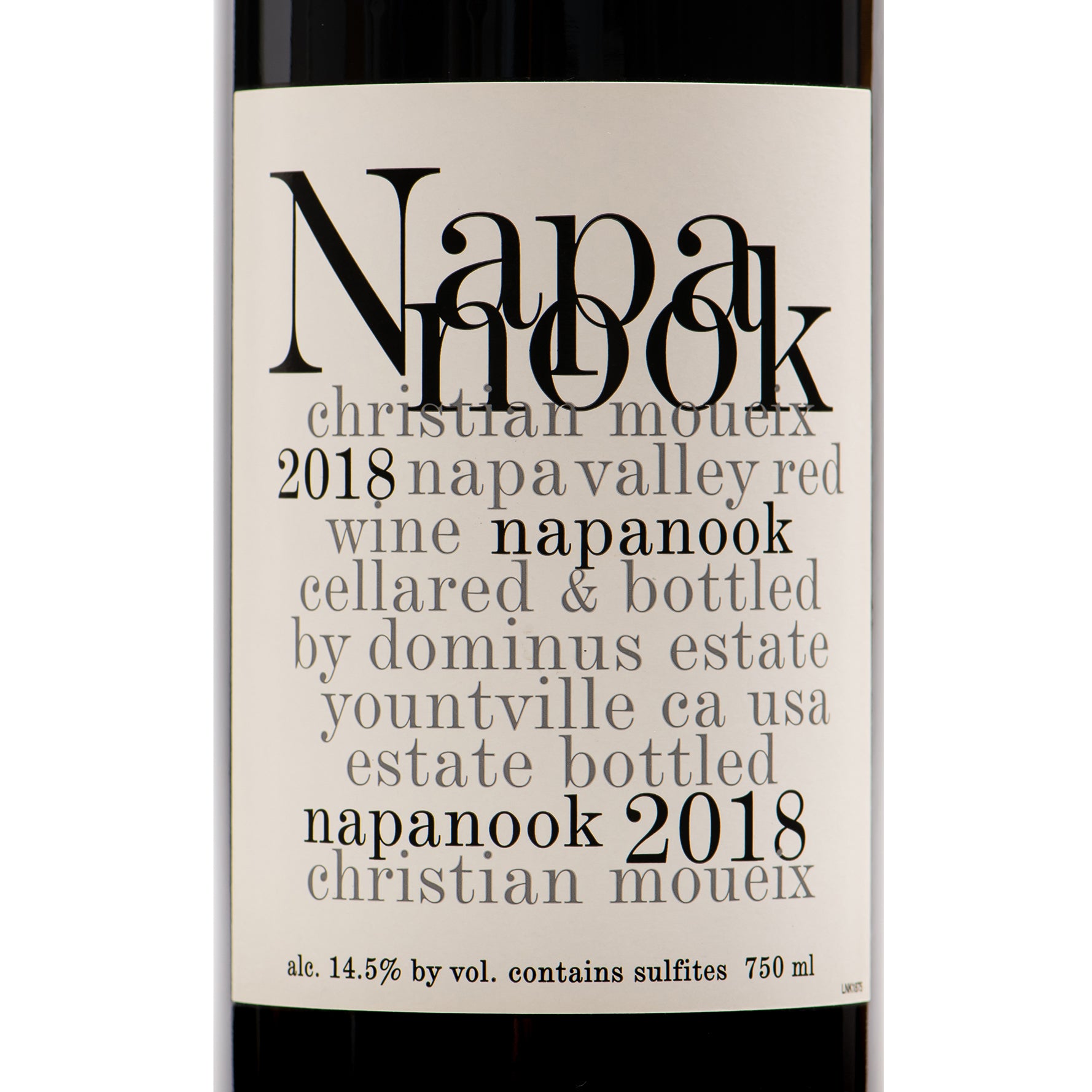 多明纳斯酒庄 - 赤霞珠 - 纳帕谷纳帕努克 2018