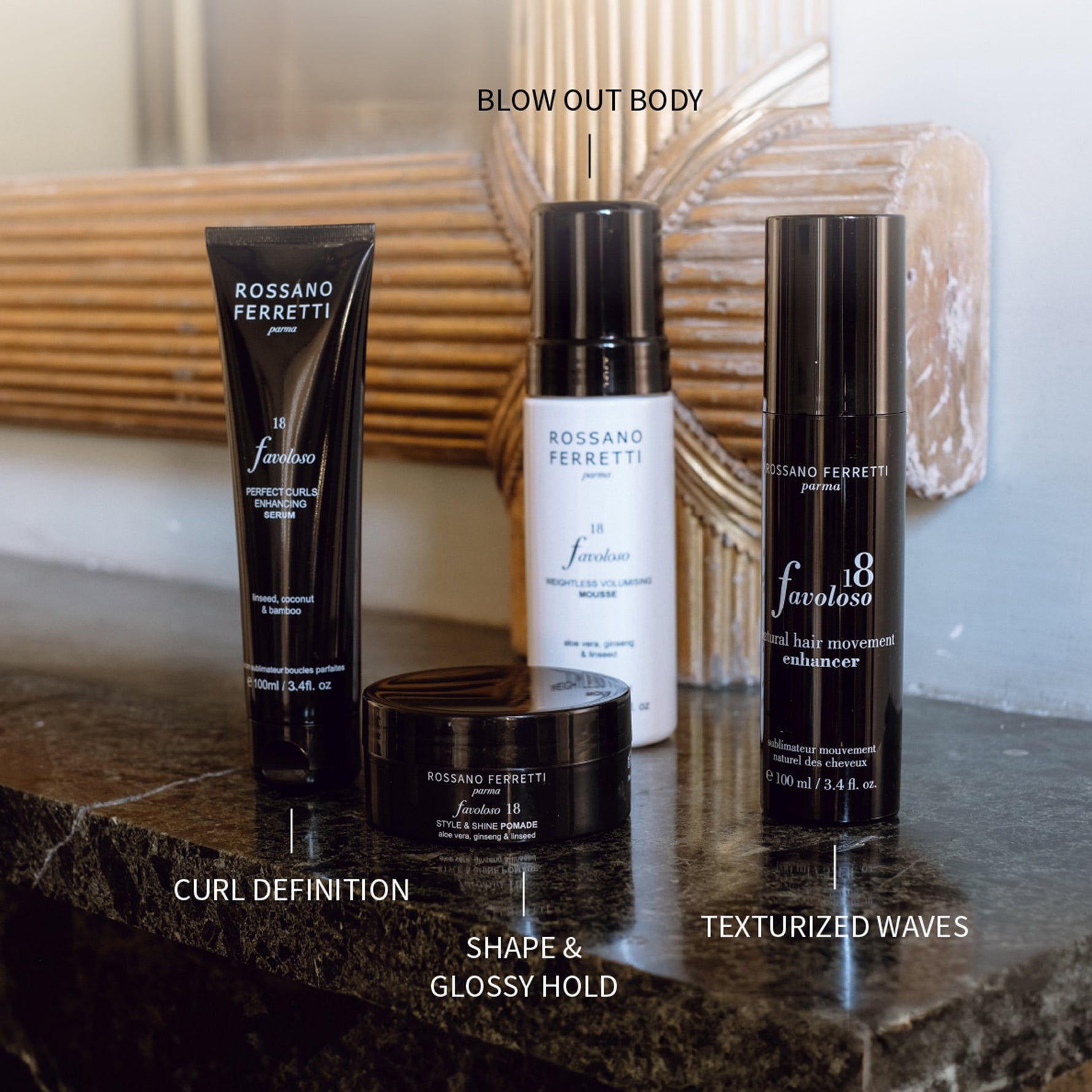 Rossano Ferretti - Favoloso Natural Volumizing Mousse