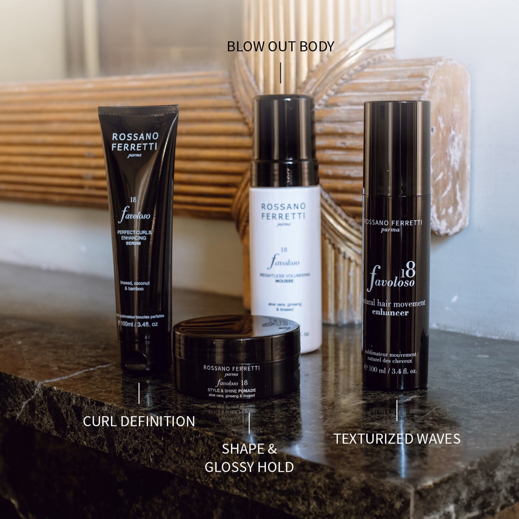 Rossano Ferretti - Favoloso 完美卷发增强精华