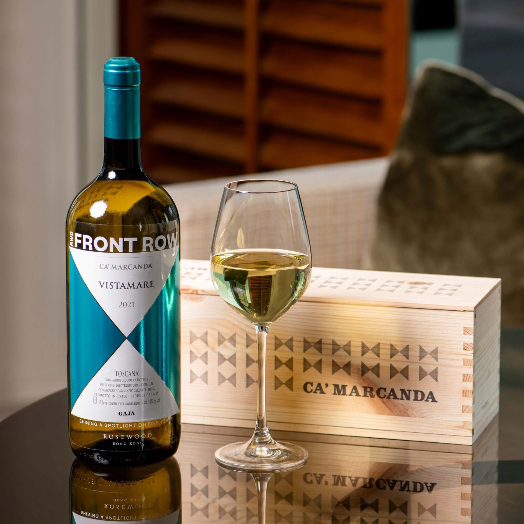5th Anniversary Limited Edition Gaja Ca'marcanda Vistamare White Wine