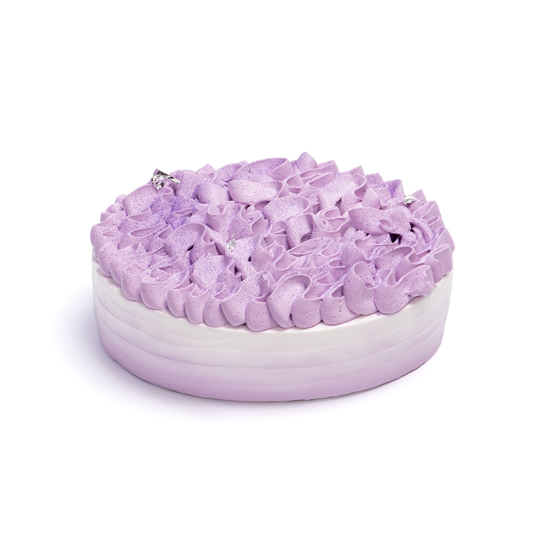 Natalie Taro Chiffon Cake - Butterfly Patisserie - Rosewood Hong