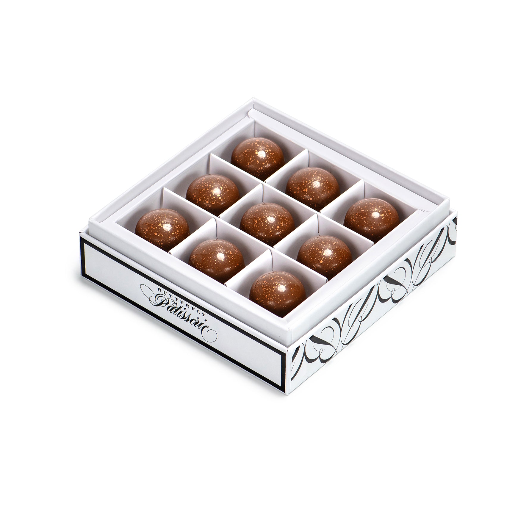 咖啡巧克力果仁糖 (4, 9, 12颗)