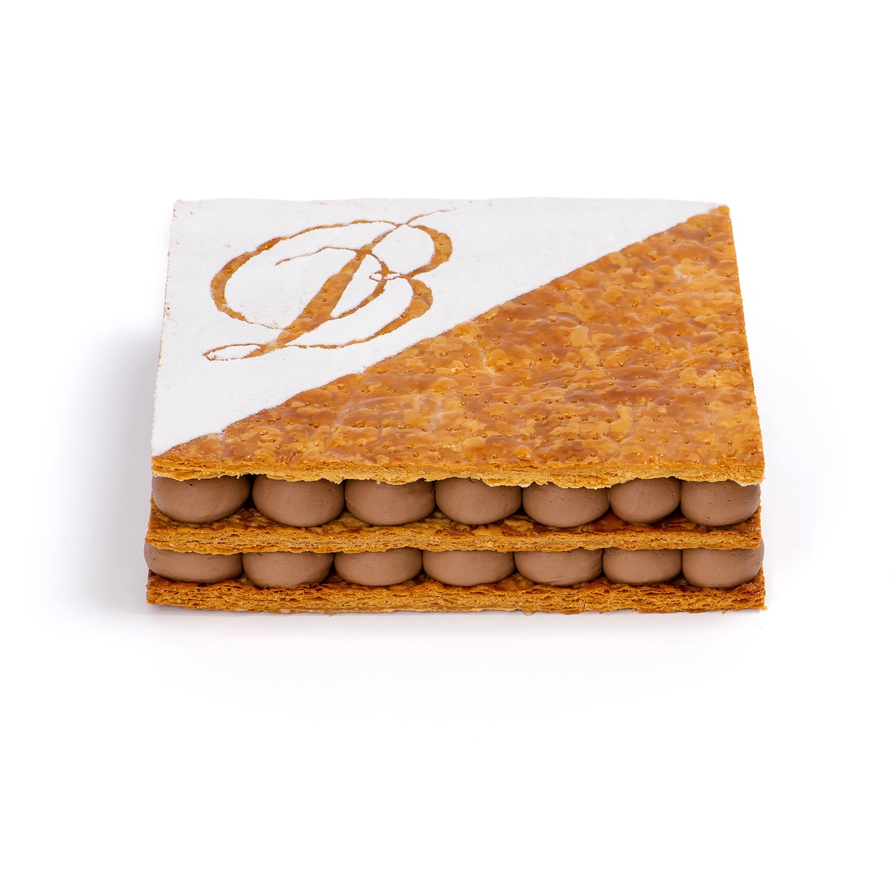 Dark Chocolate Millefeuille Cake