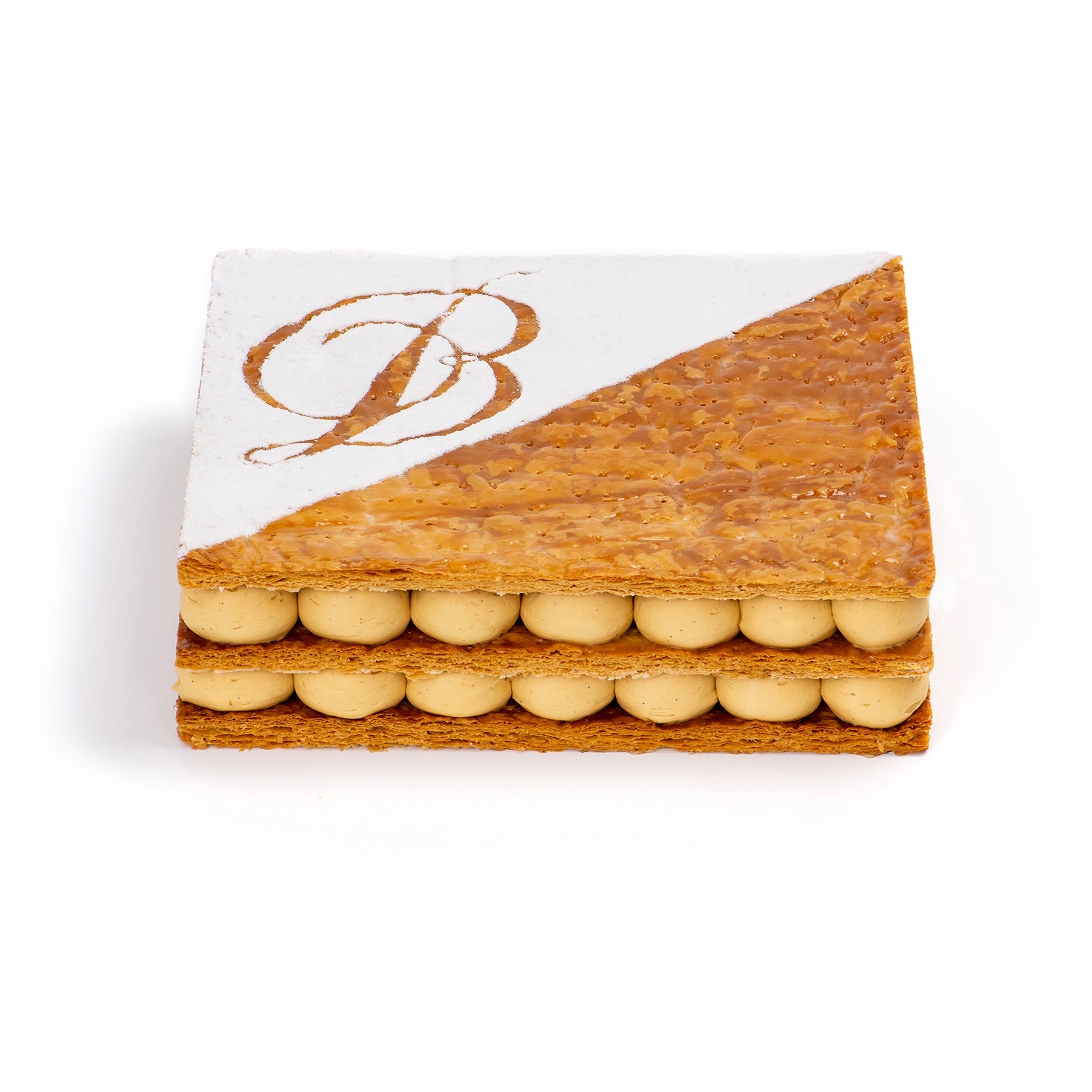 Salted Caramel Millefeuille Cake