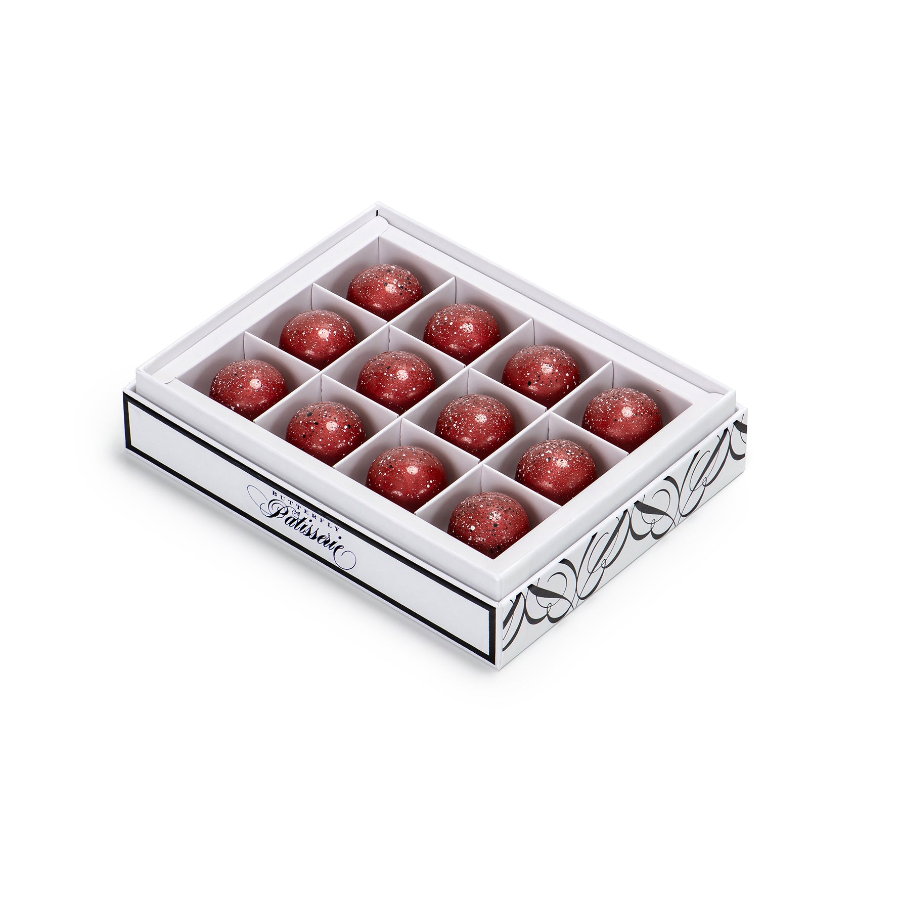 覆盆子巧克力果仁糖  (4, 9, 12颗)