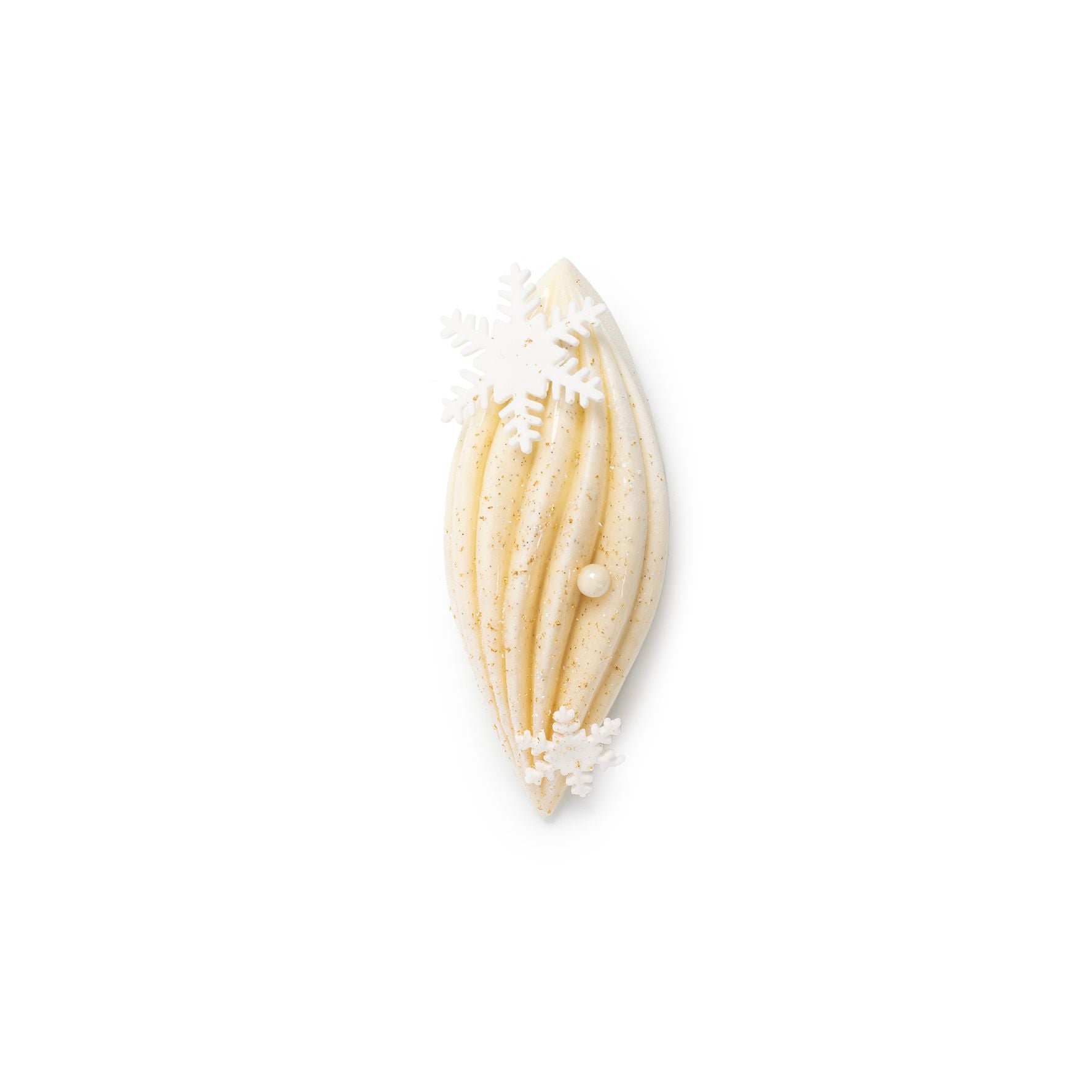 Mango Vanilla Swirl Ornament Cake
