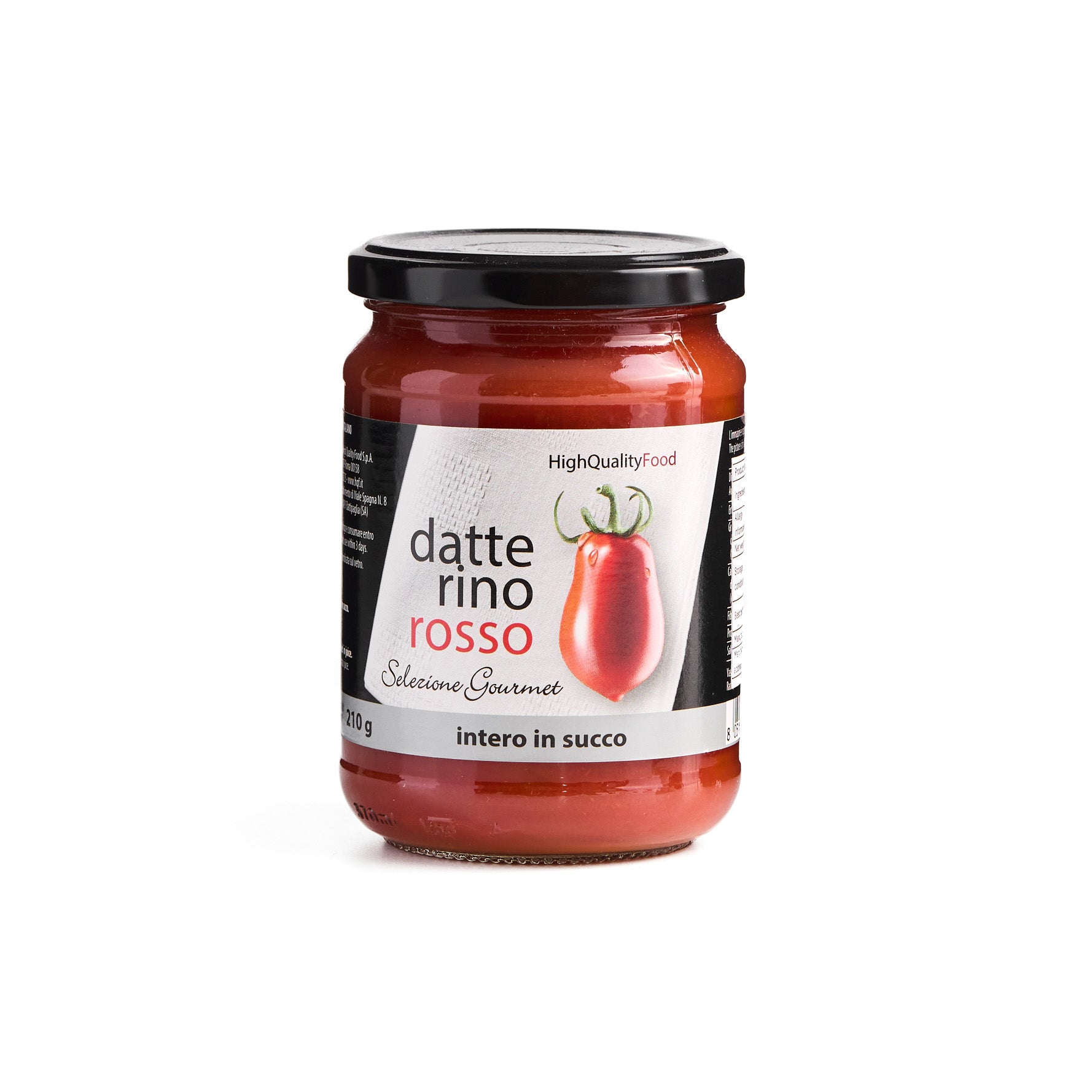 HQF Selection - Red Datterino Tomatoes in Sauce