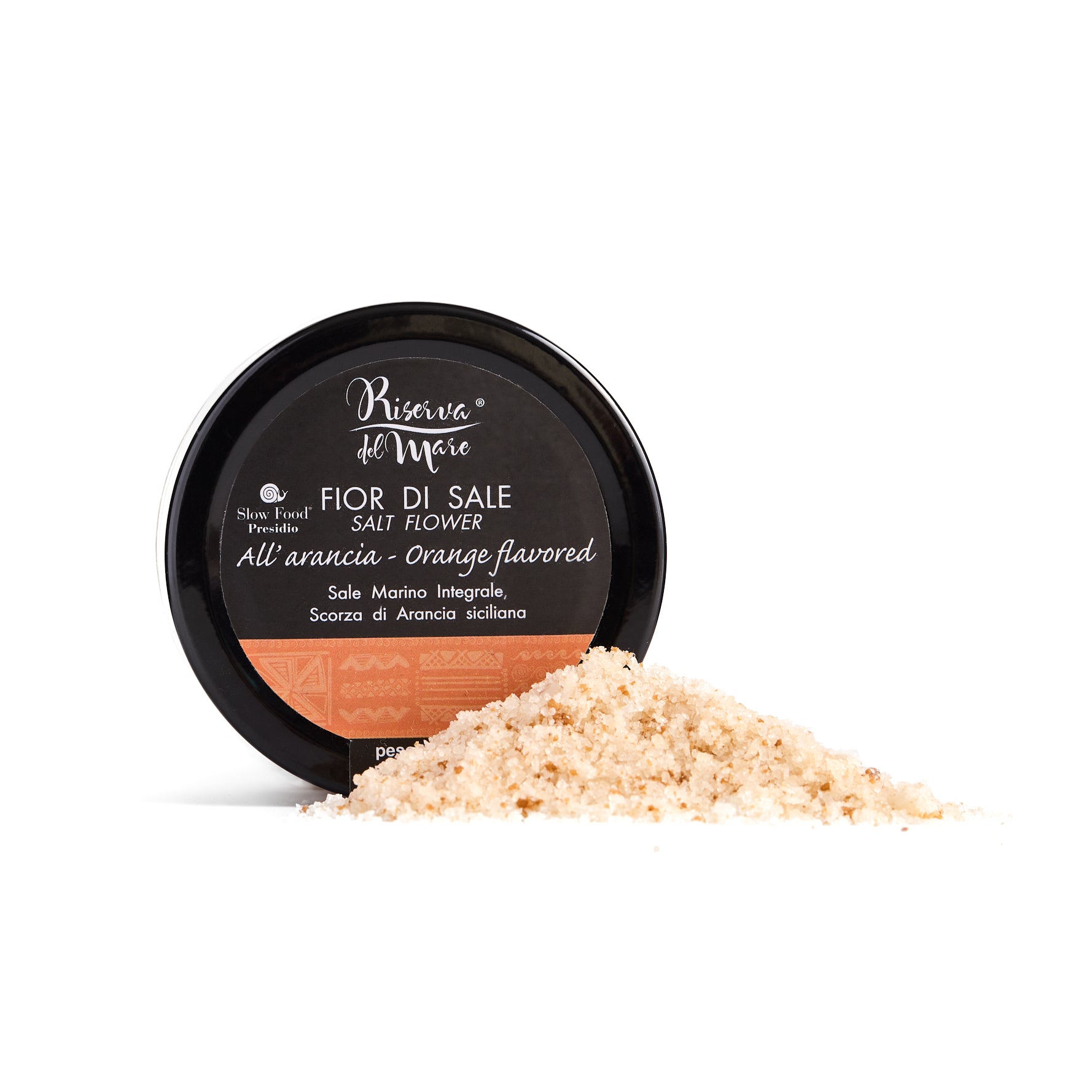 Riserva del Mare - Fleur De Sel from Trapani, Orange Flavour