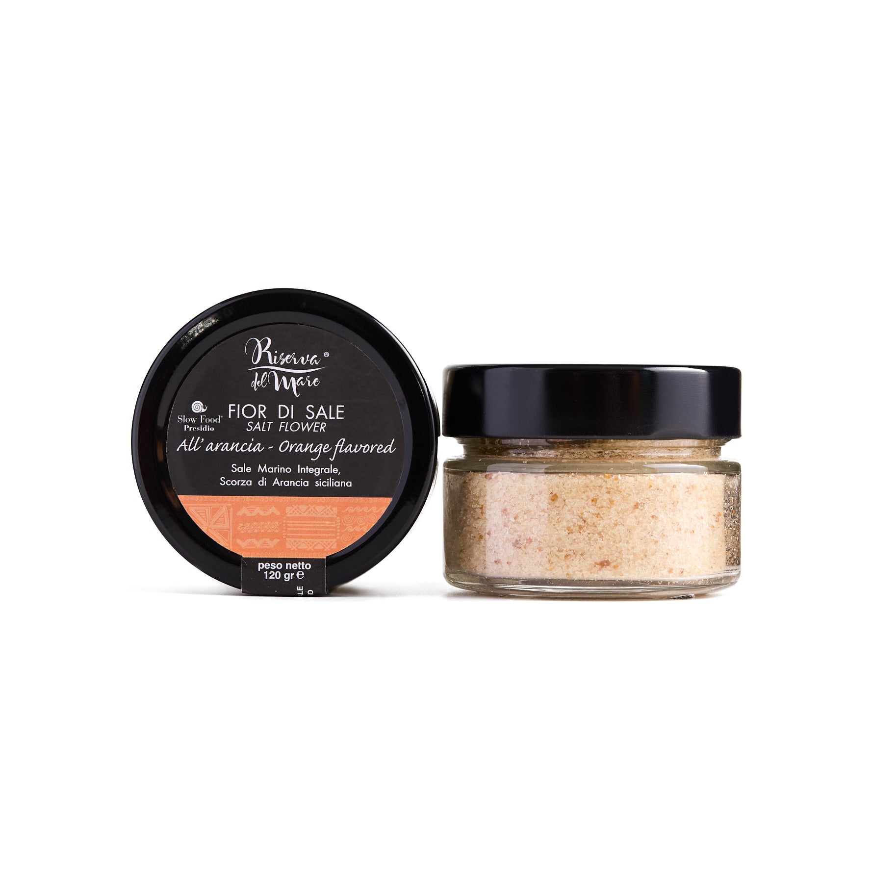 Riserva del Mare - Fleur De Sel from Trapani, Orange Flavour