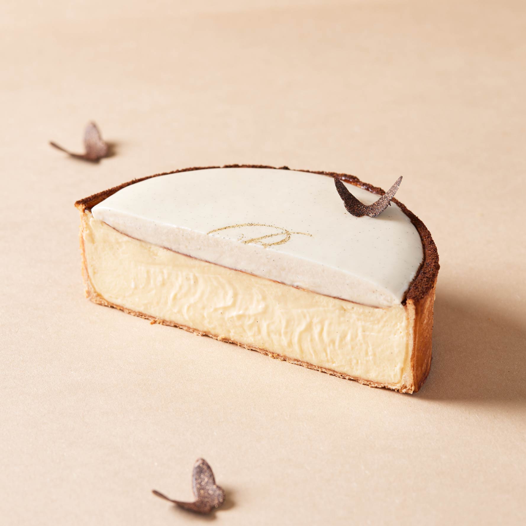 Butterfly Vanilla Flan