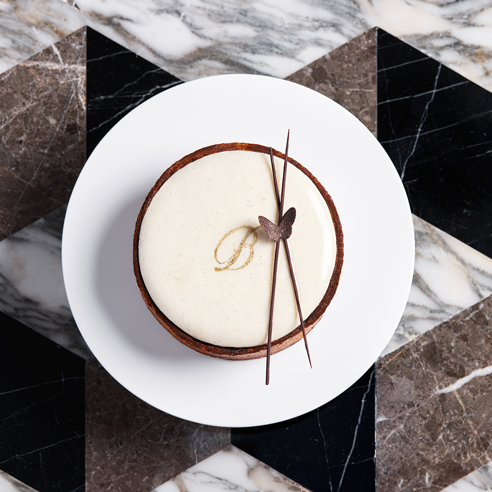 Butterfly Vanilla Flan