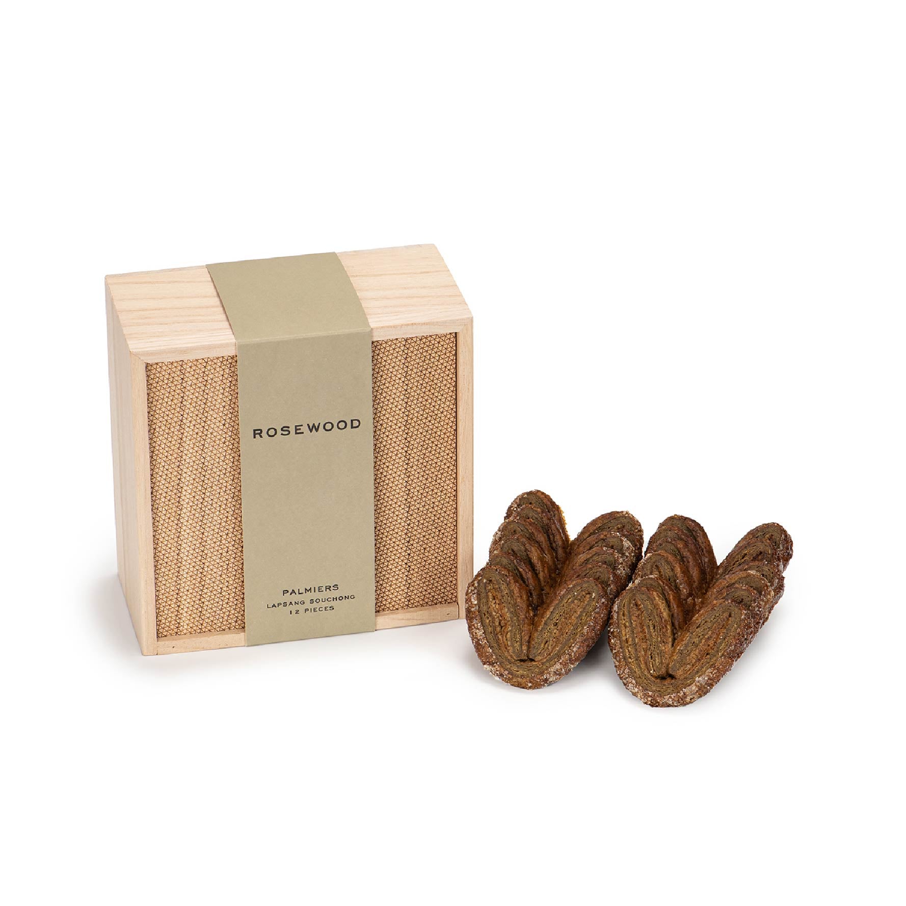 Lapsang Souchong Palmiers (12pcs)