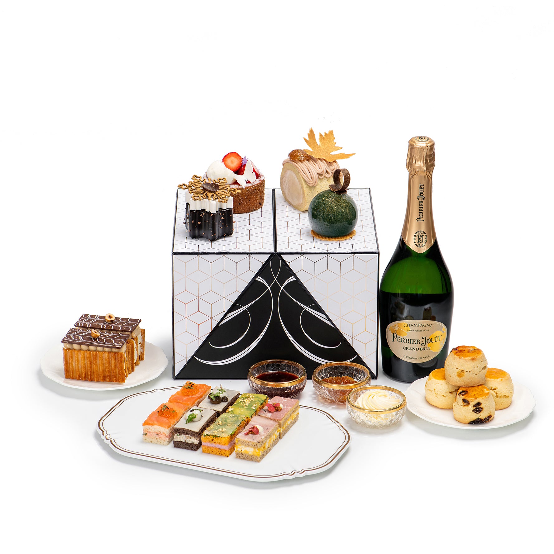 Luxury Afternoon Tea Set - Christmas Edition