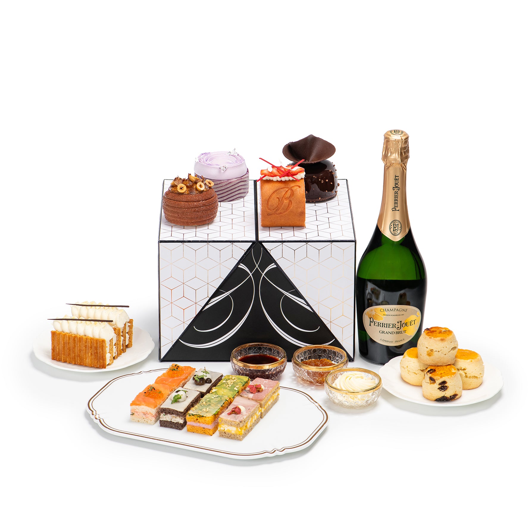 Butterfly Patisserie Luxury Afternoon Tea Set