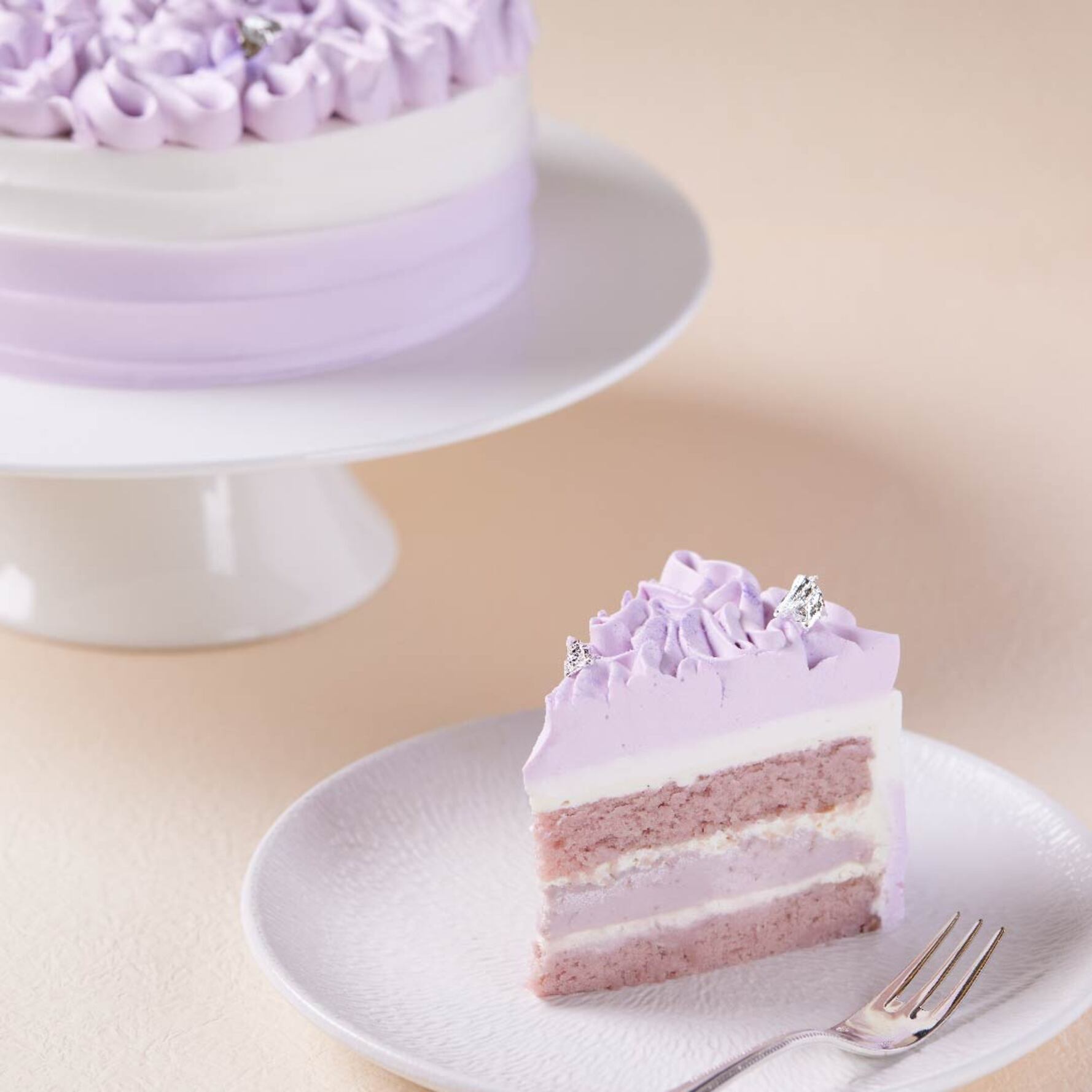 Natalie Taro Chiffon Cake