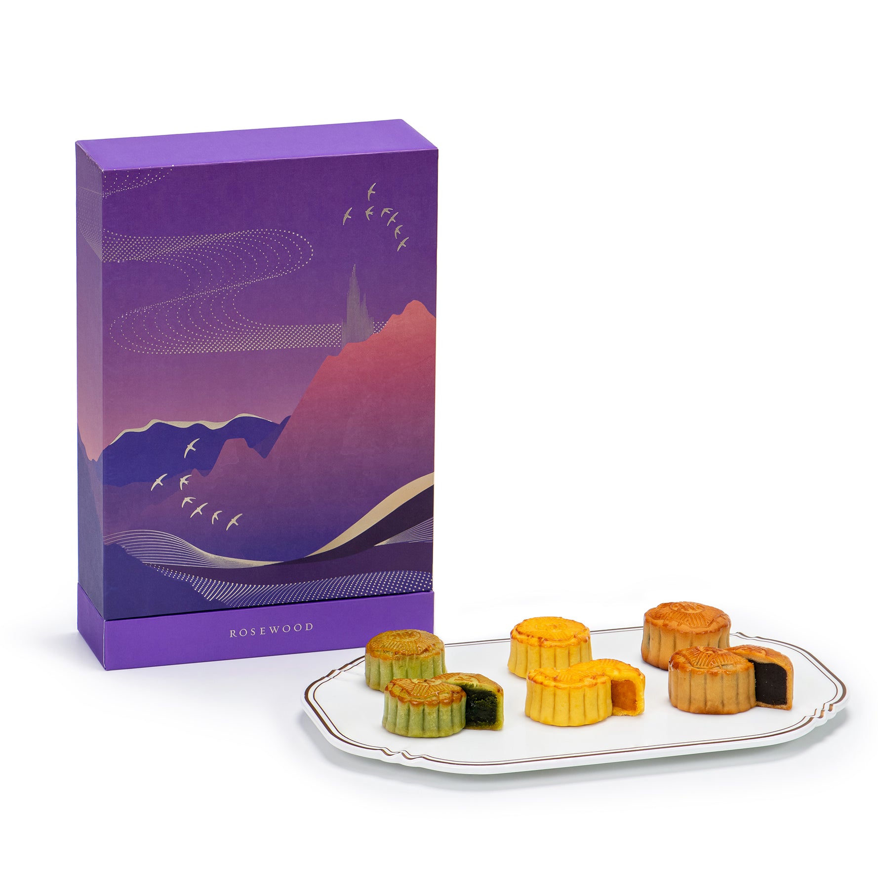 Rosewood Mini Assorted Flavour Mooncakes (6pcs)
