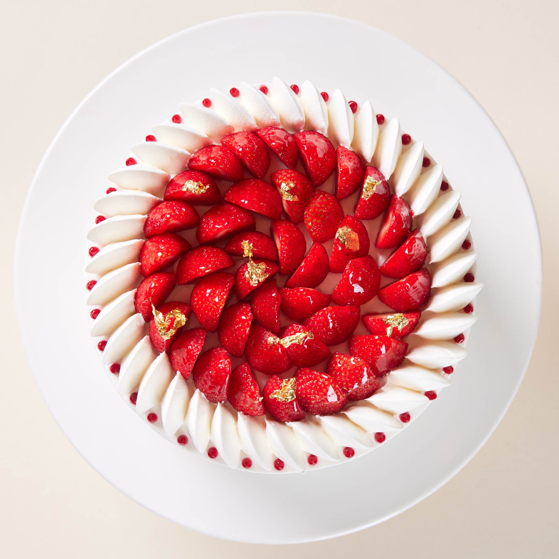 Strawberry Chiffon Cake