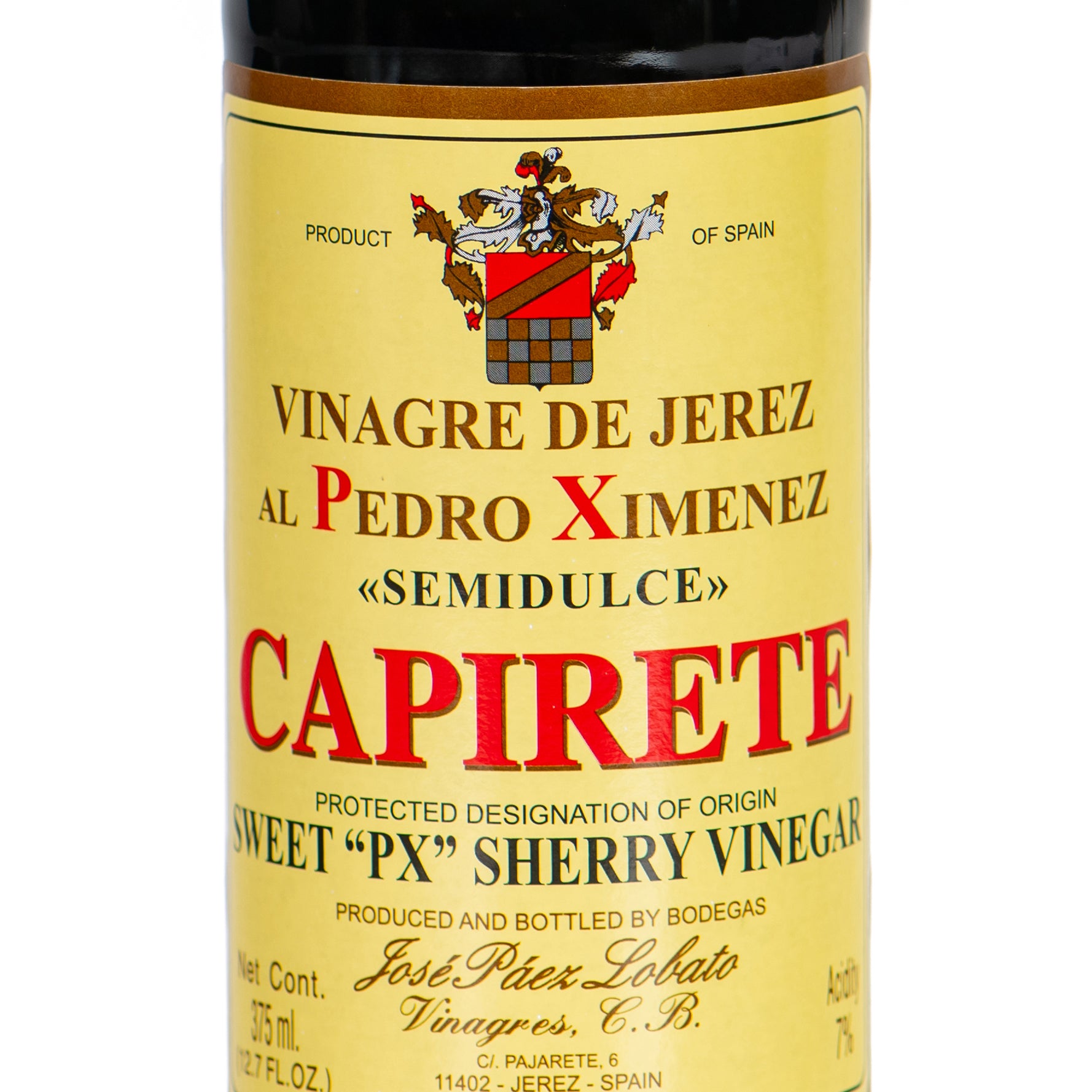 Capirete - Sweet Pedro Ximénez Sherry Vinegar