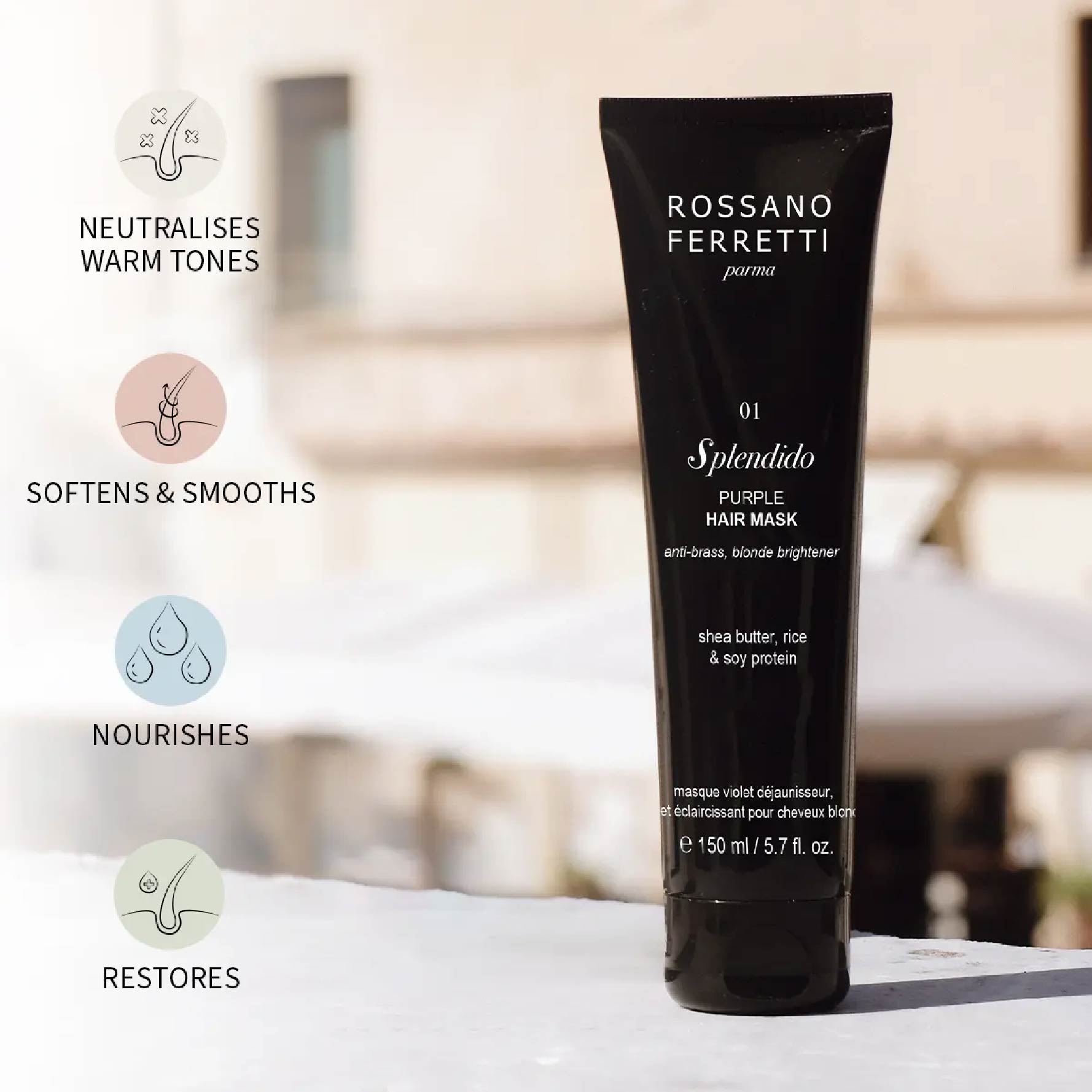 Rossano Ferretti - Splendido紫色提亮髮膜