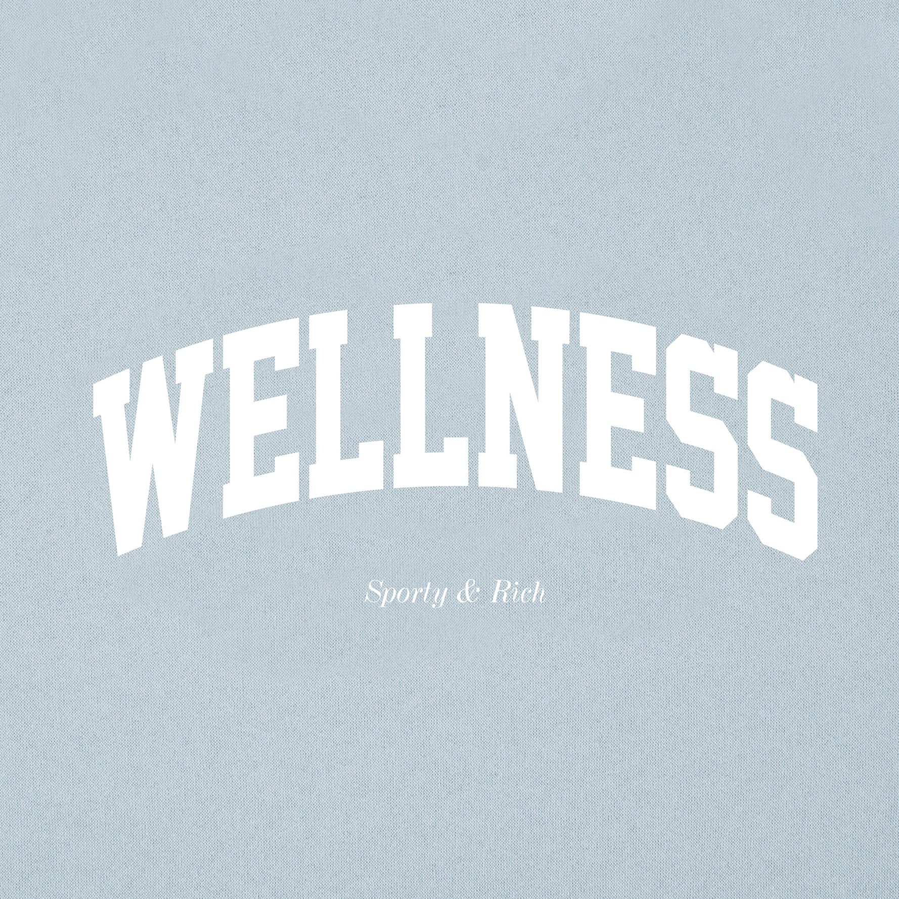 Sporty & Rich - Wellness Ivy Disco Shorts Asaya Blue White