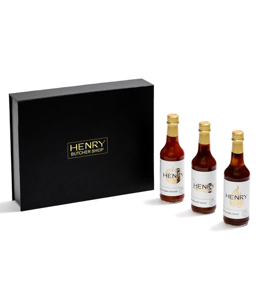HENRY Sauces Set butcher shop pantry