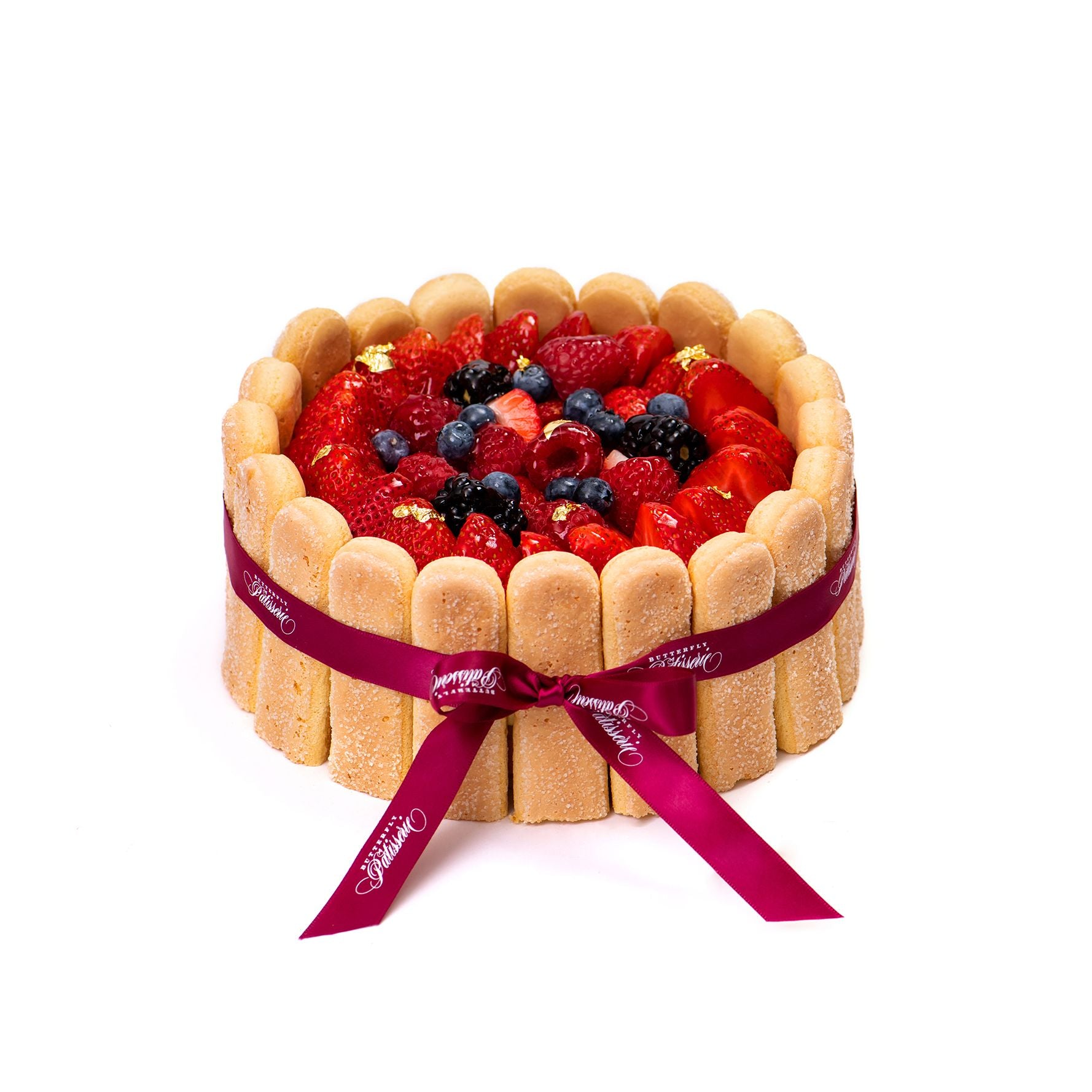 雜莓夏洛特蛋糕
