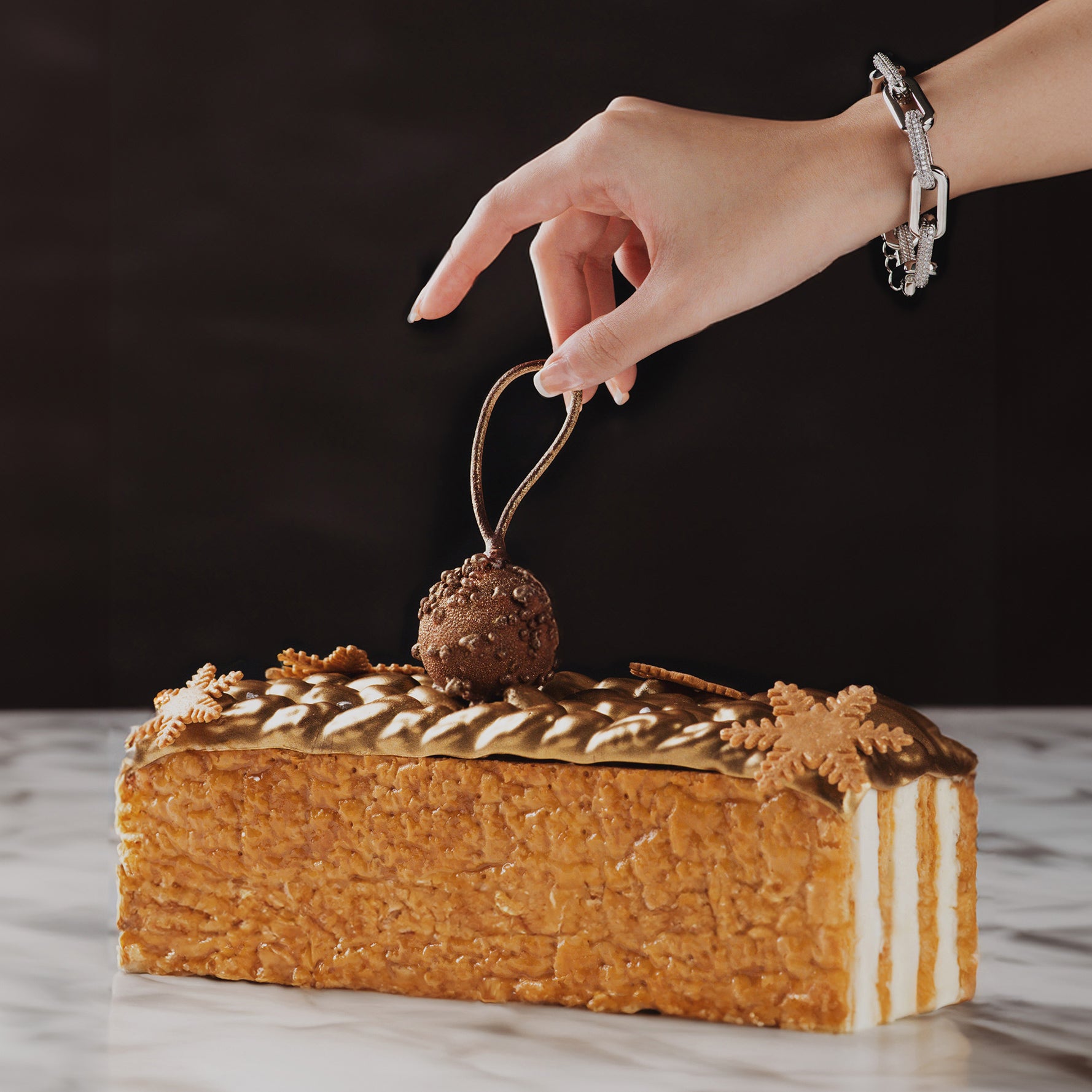 Christmas Edition Tahitian Vanilla Mille-Feuille