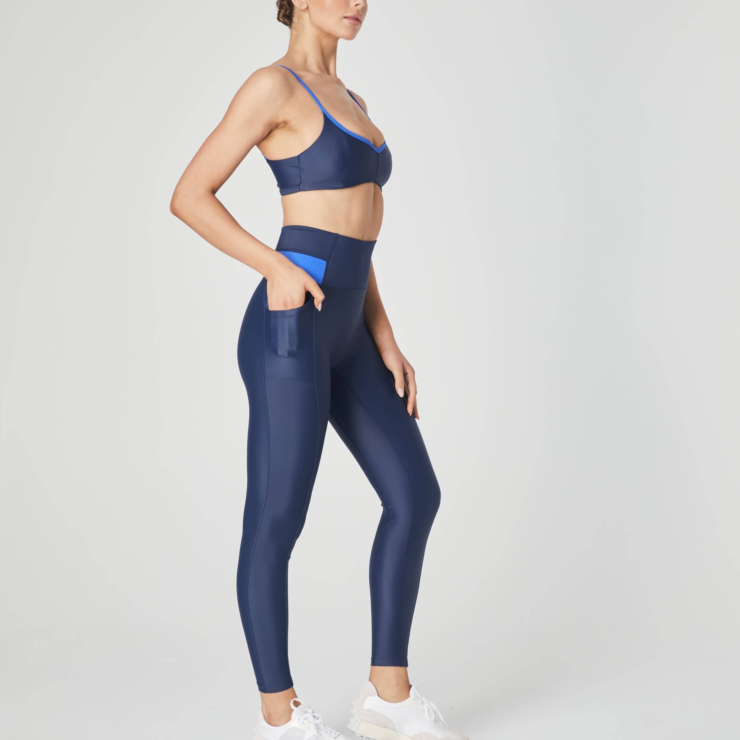 108 Sportif Alix Two Tone Pintuck Leggings Rosewood Hong Kong Online Shop