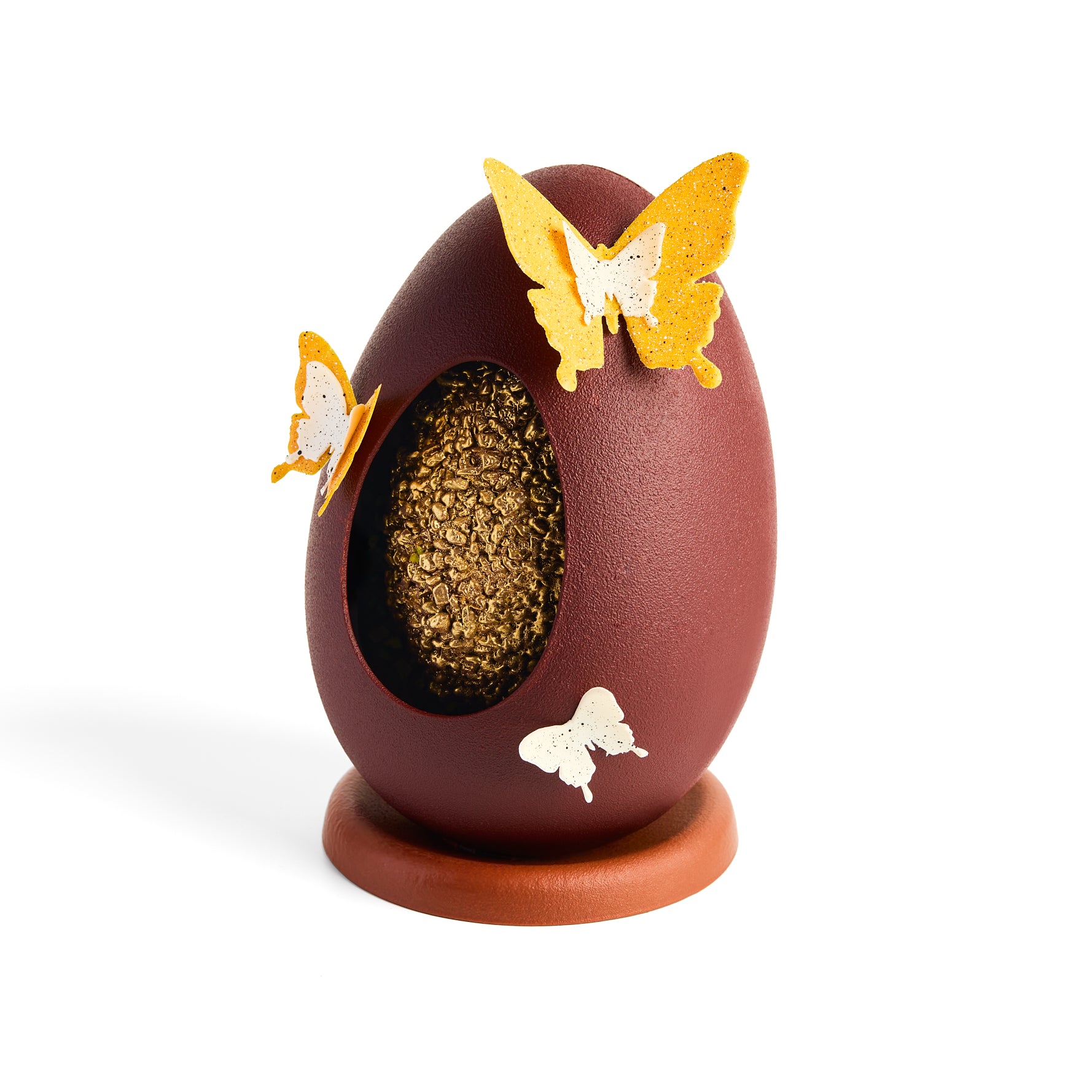 Pistachio Dark Chocolate Easter Egg