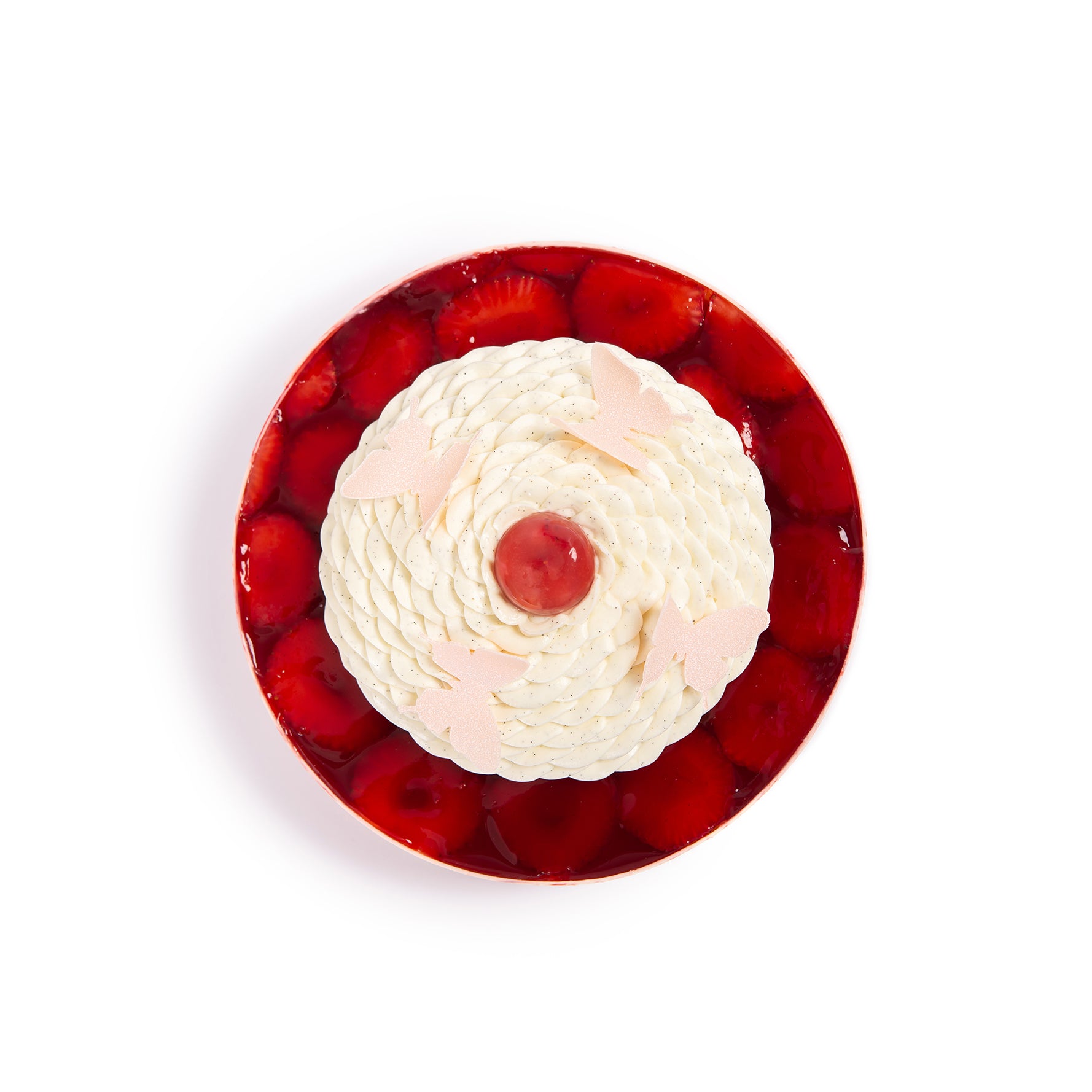 Strawberry Baked Cheesecake
