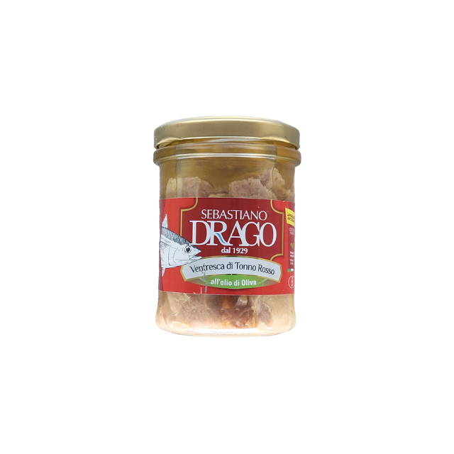 Drago Conserve - Red Tuna Belly in Olive Oil