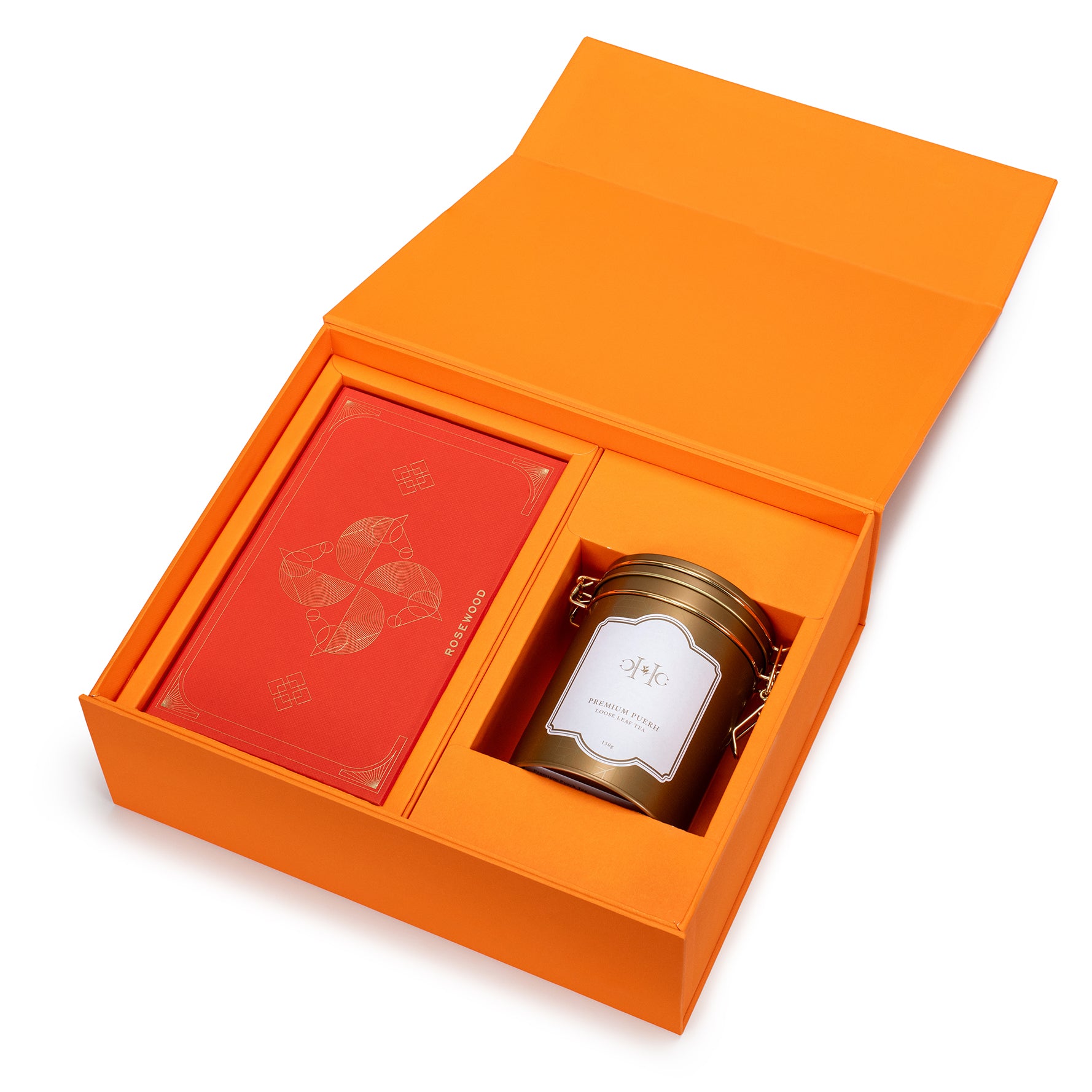 Chinese New Year Pudding (600g) and Premium Puerh Tea (150g) Gift Box