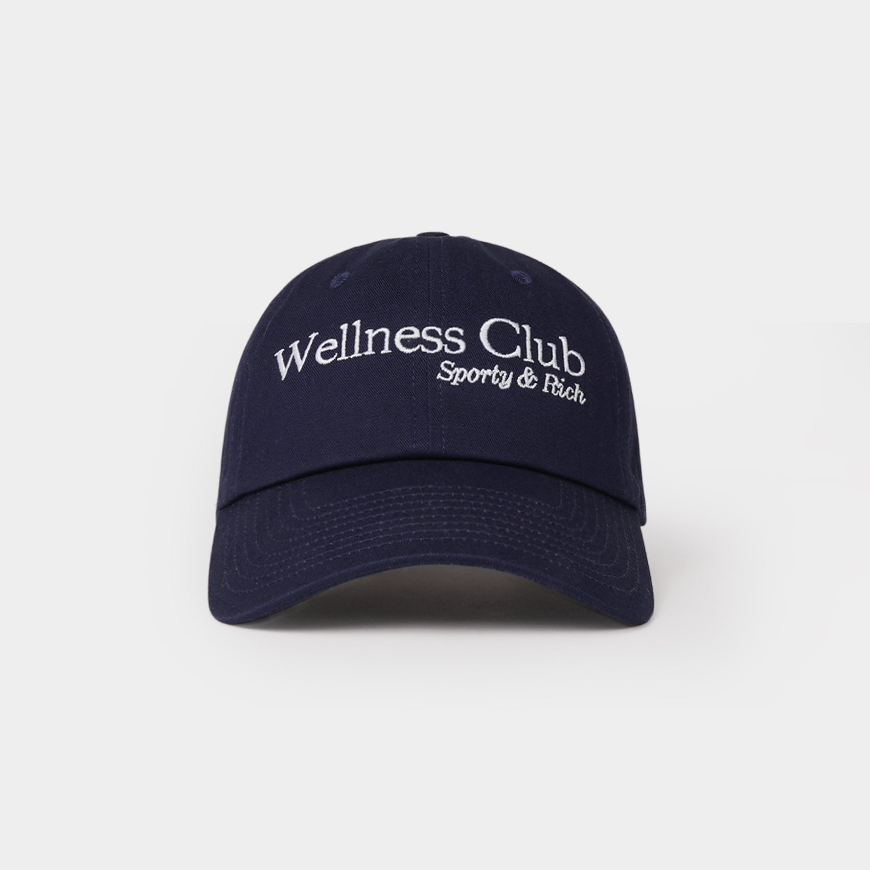 Sporty & Rich - Classic Wellness Club Hat (Dark Navy) - Rosewood