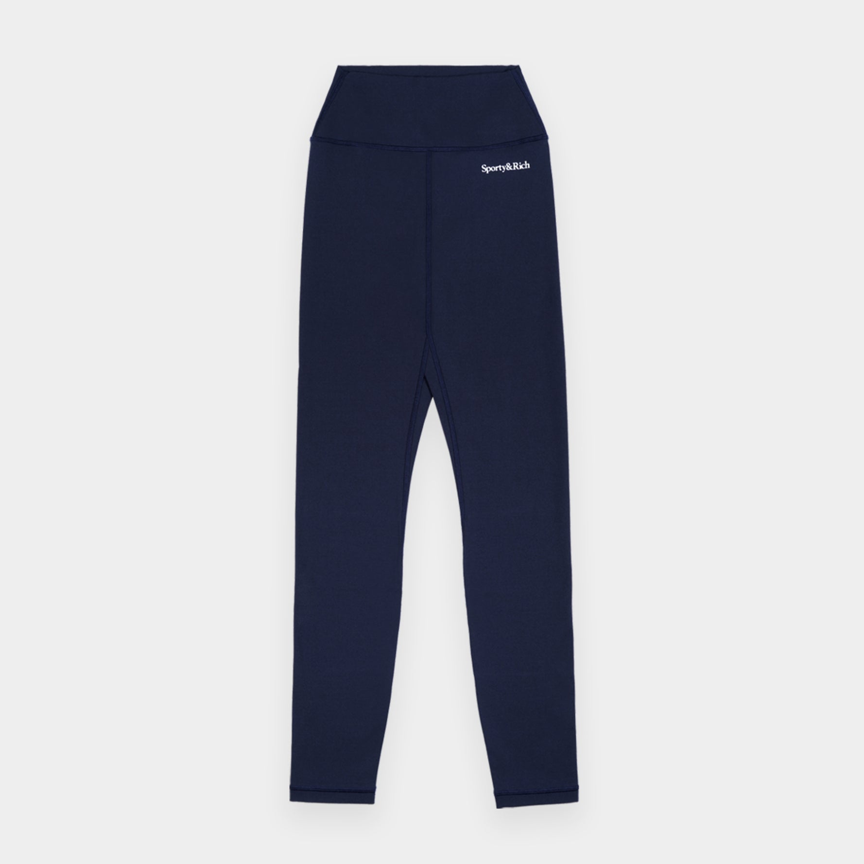 Sporty & Rich - Serif Logo Legging (Dark Navy)