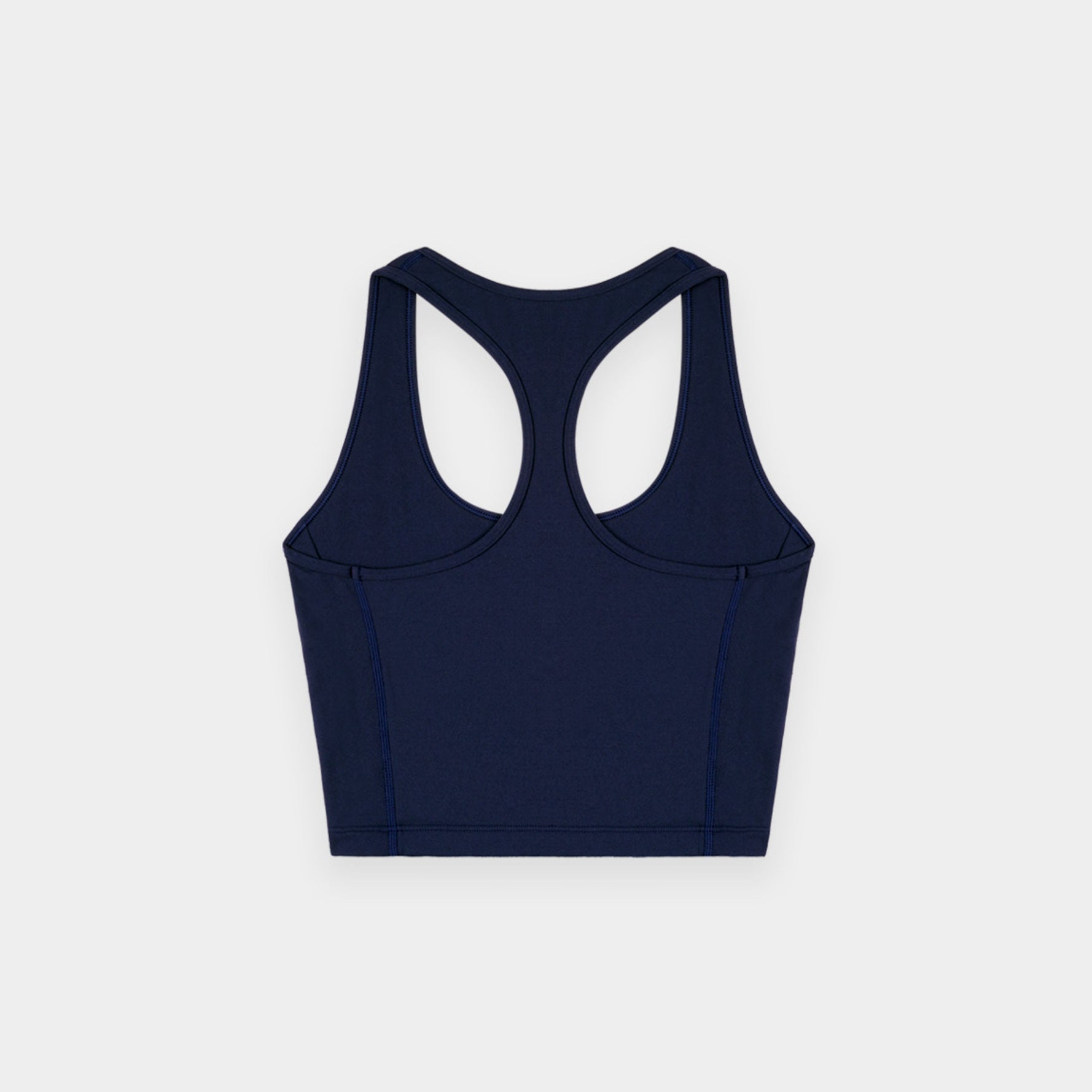 Sporty & Rich - 襯線標誌背心 (深藍色)