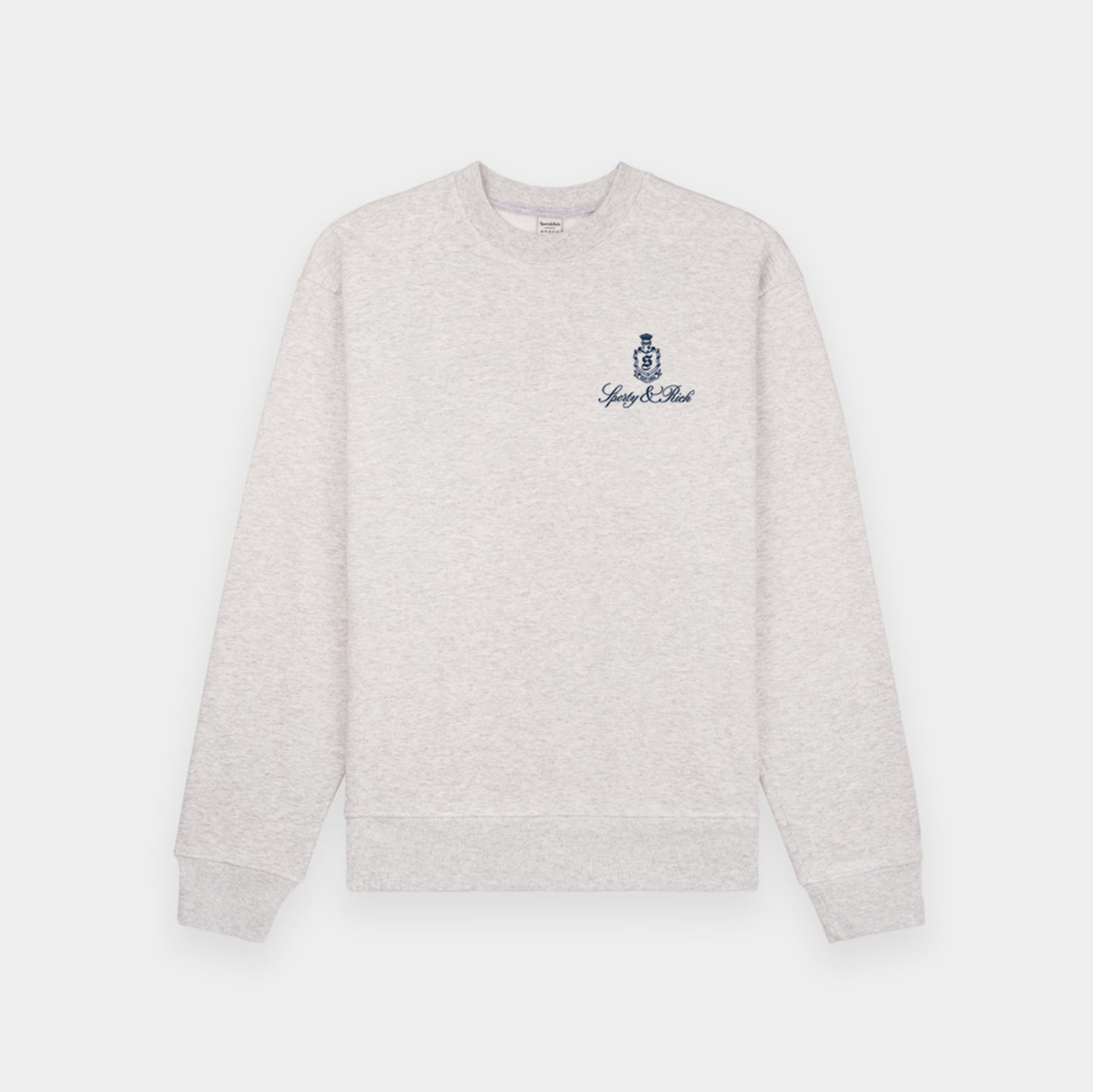 Sporty & Rich - Vendome Crewneck (Heather Grey)