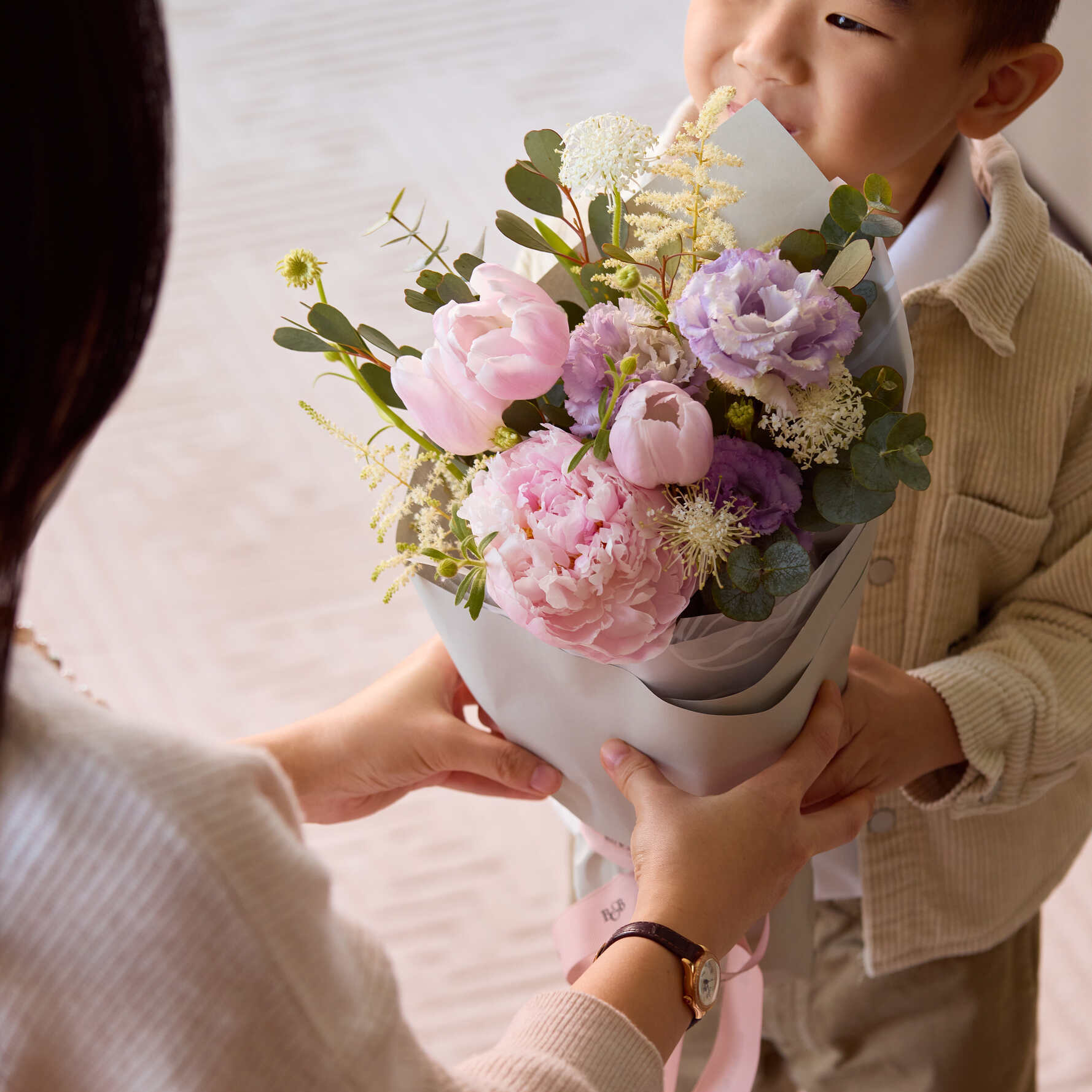 Pastel Grace Flower Bouquet