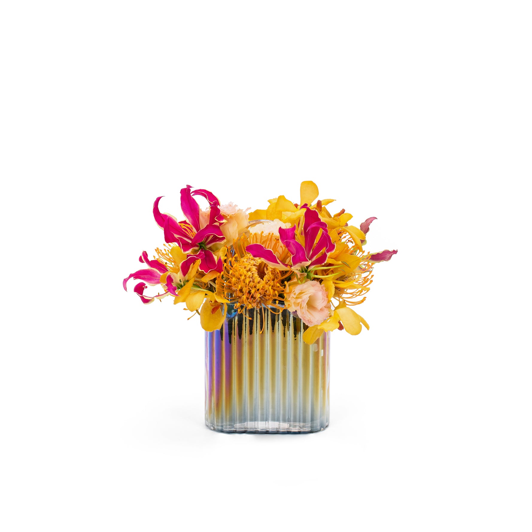 Radiant Bloom Flower Vase