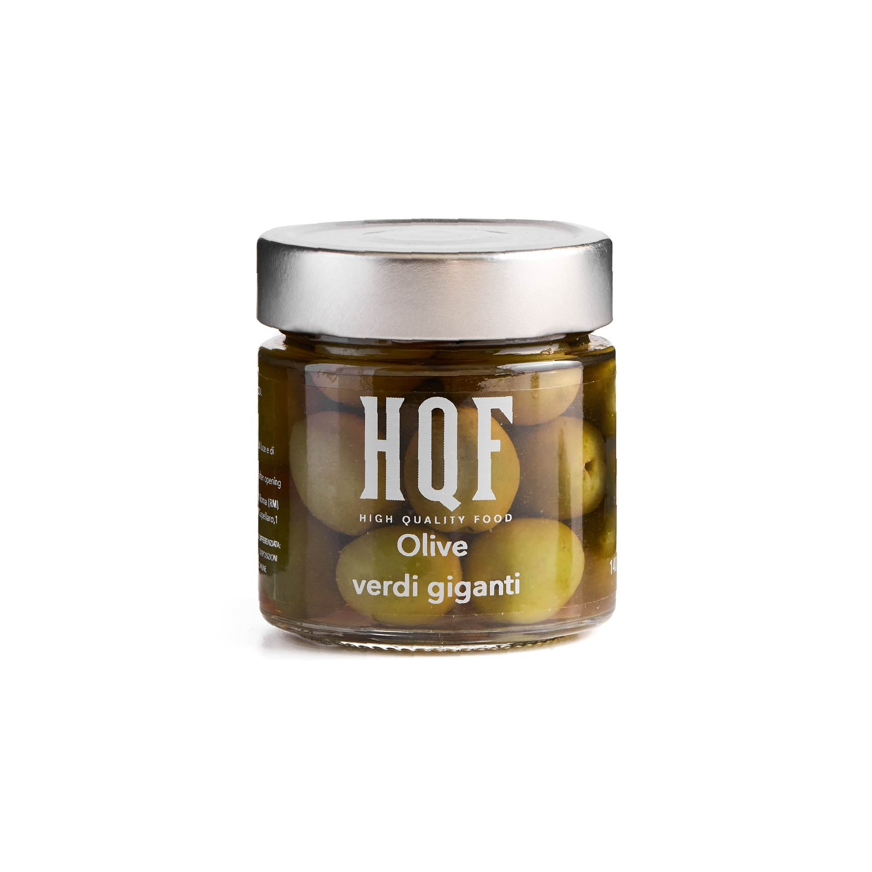 HQF Selection - Giant Green Olives in Water and Salt