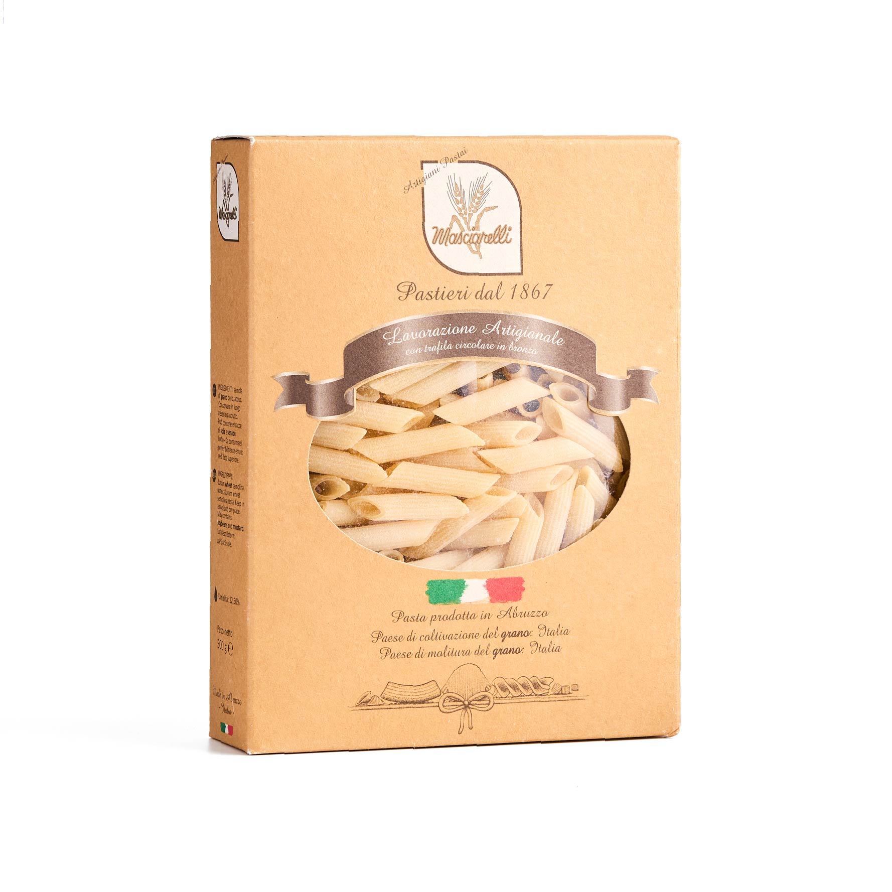 Pastificio Masciarelli - Artisanal Penne Rigate Pasta
