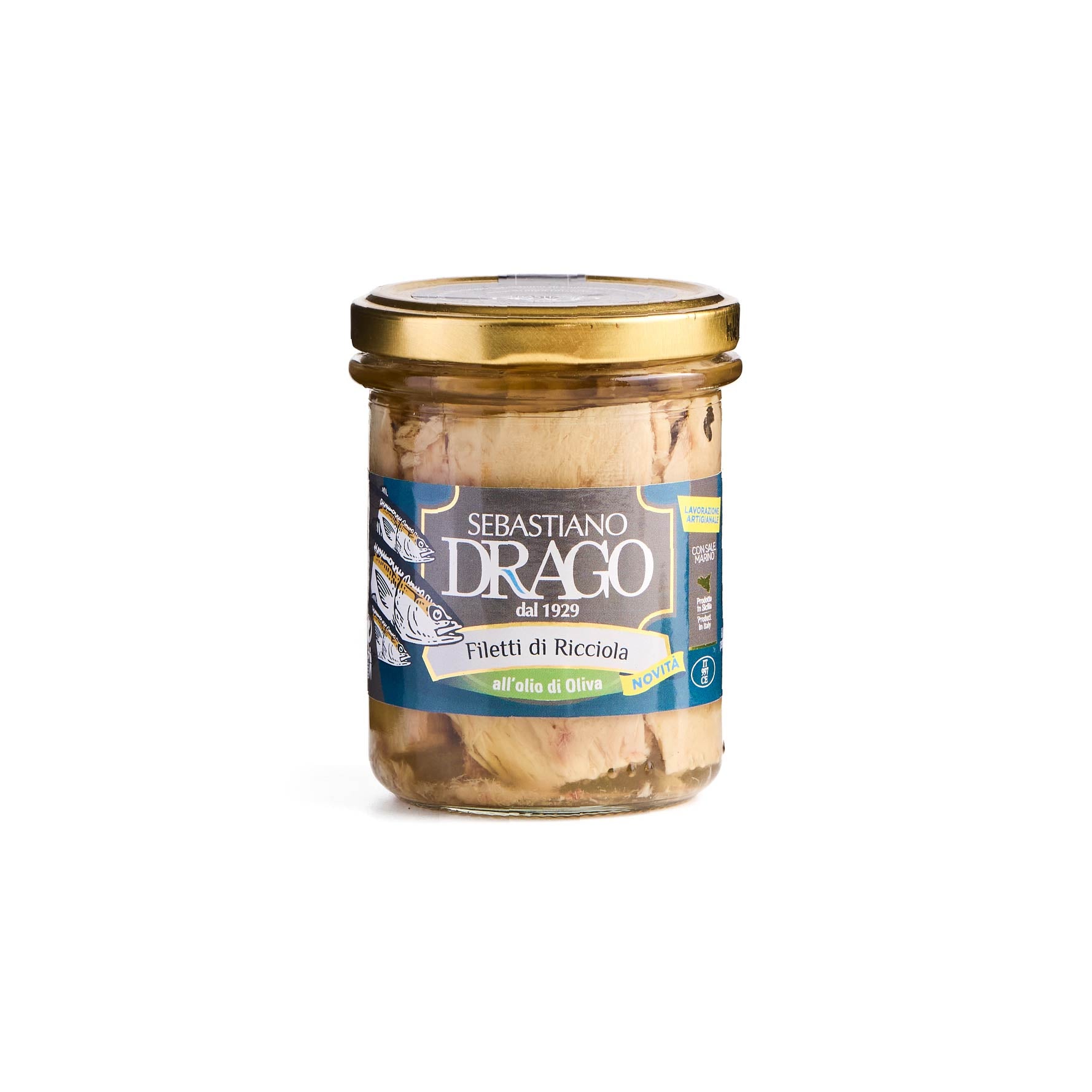 Sebastiano Drago - Amberjack Fillets in Olive Oil