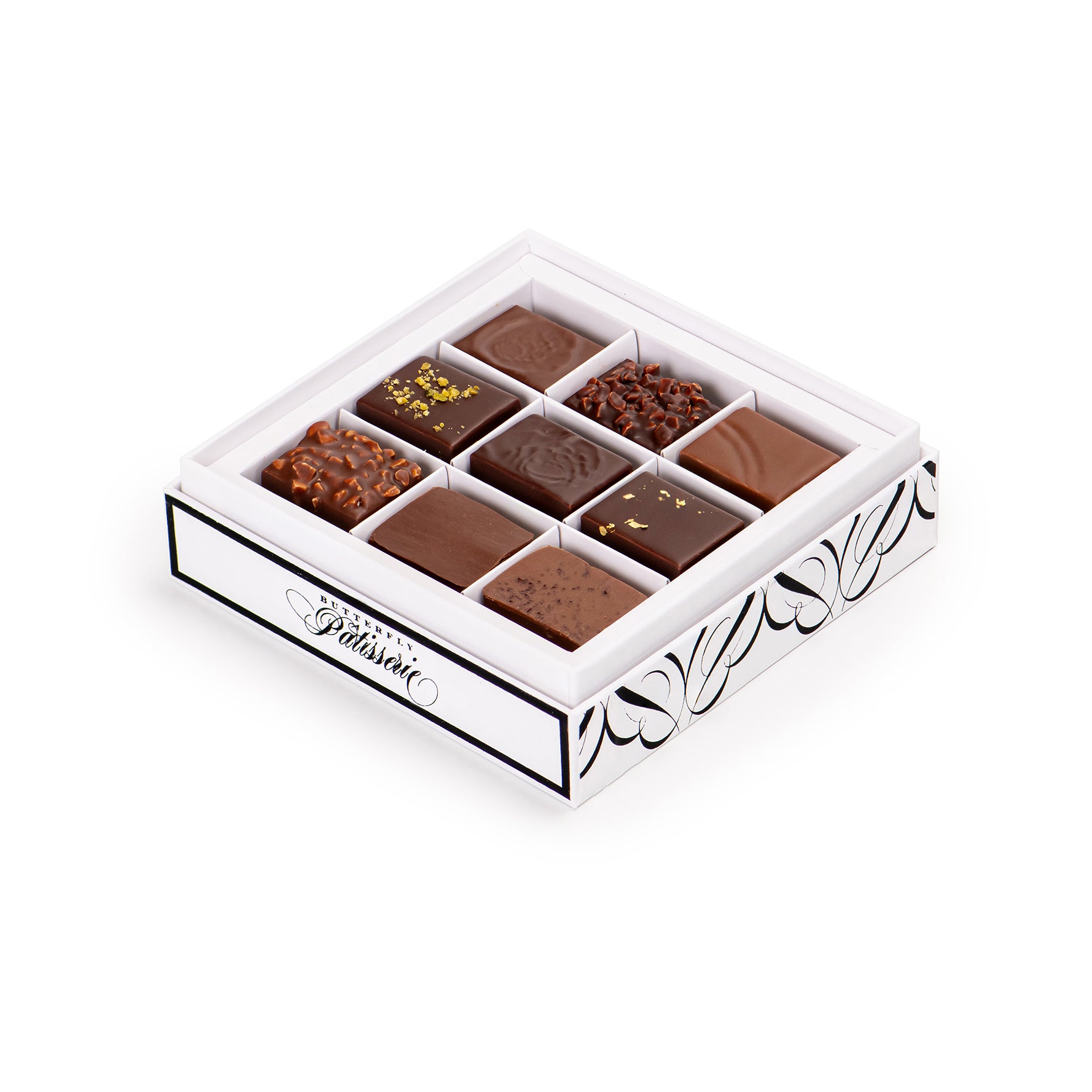 Assorted Festive Chocolate Bon Bon - 9pcs