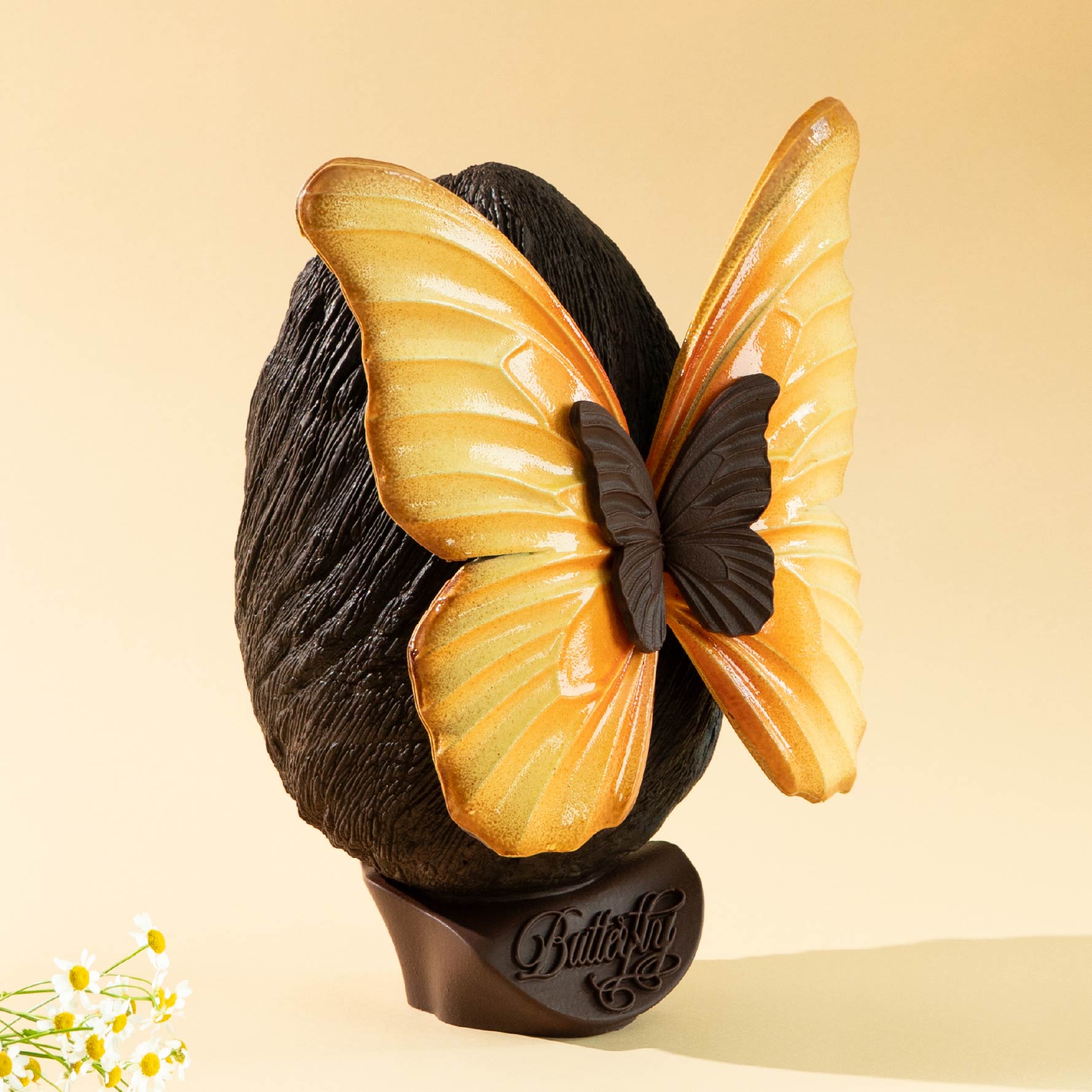 Butterfly Hazelnut Chocolate Easter Egg