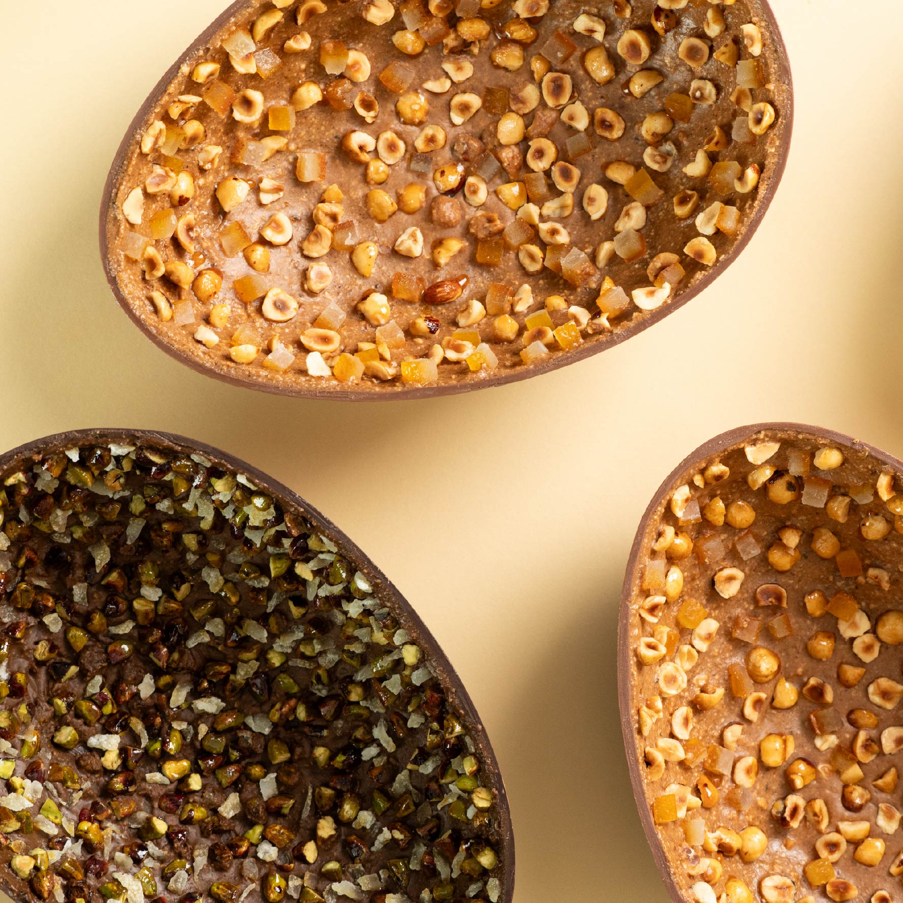 Butterfly Hazelnut Chocolate Easter Egg