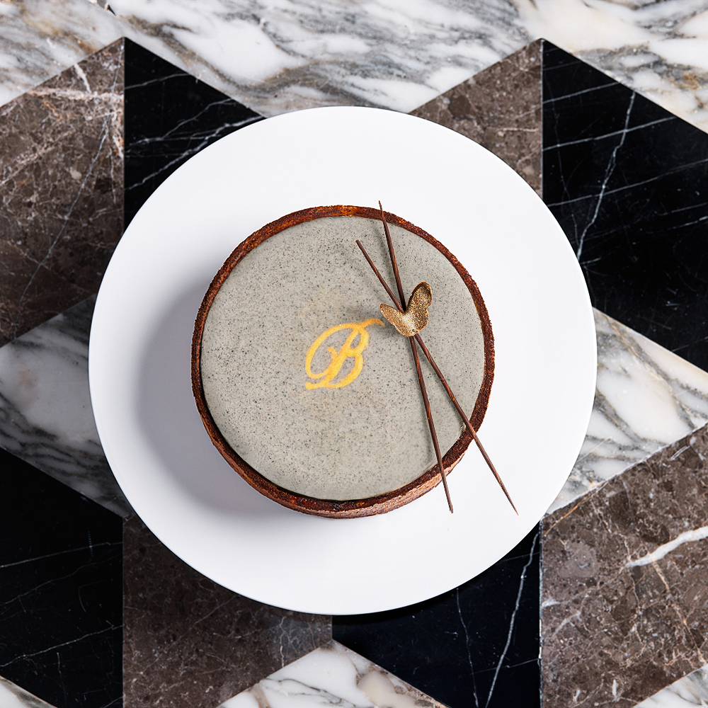 Black Sesame Flan