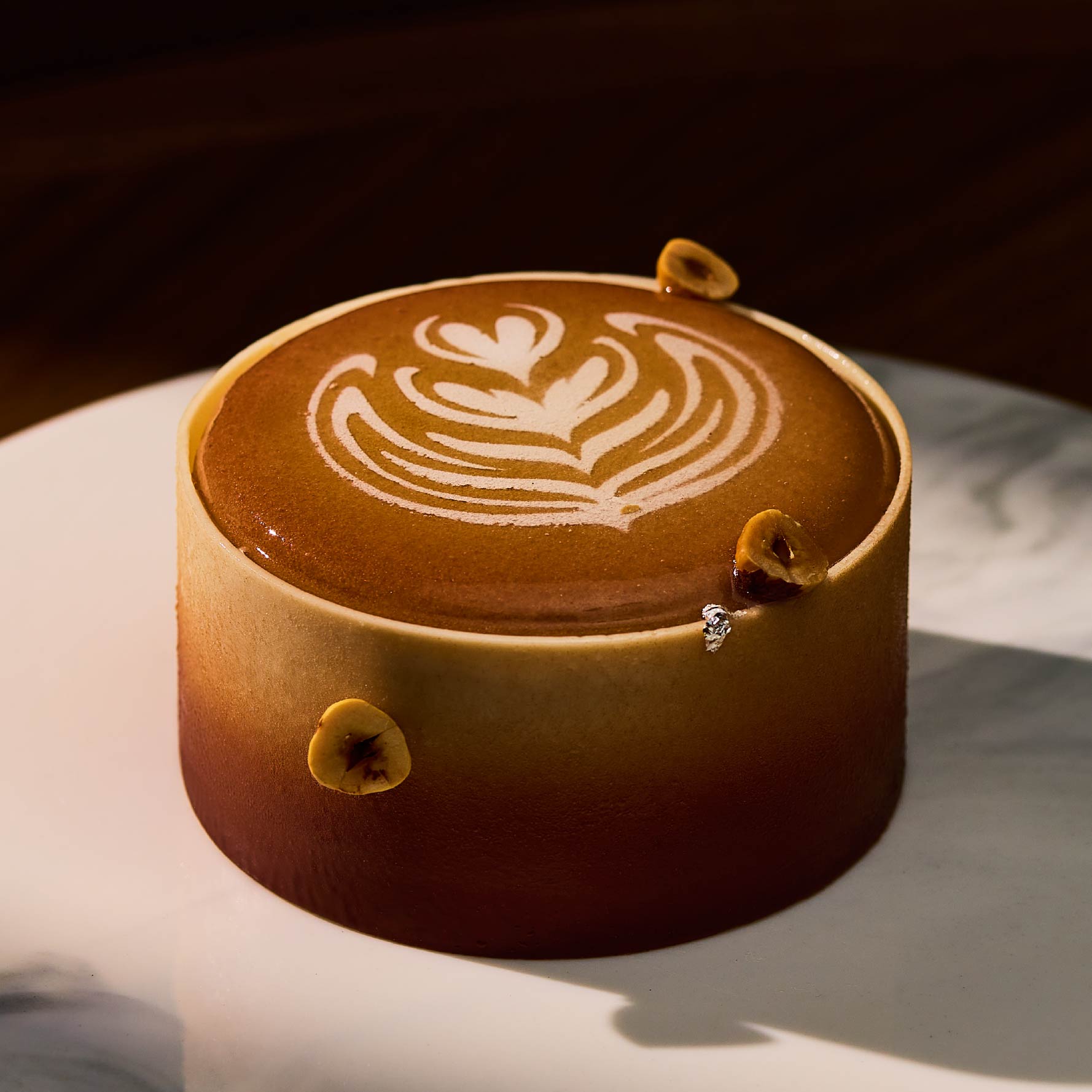 Hazelnut Latte Cake