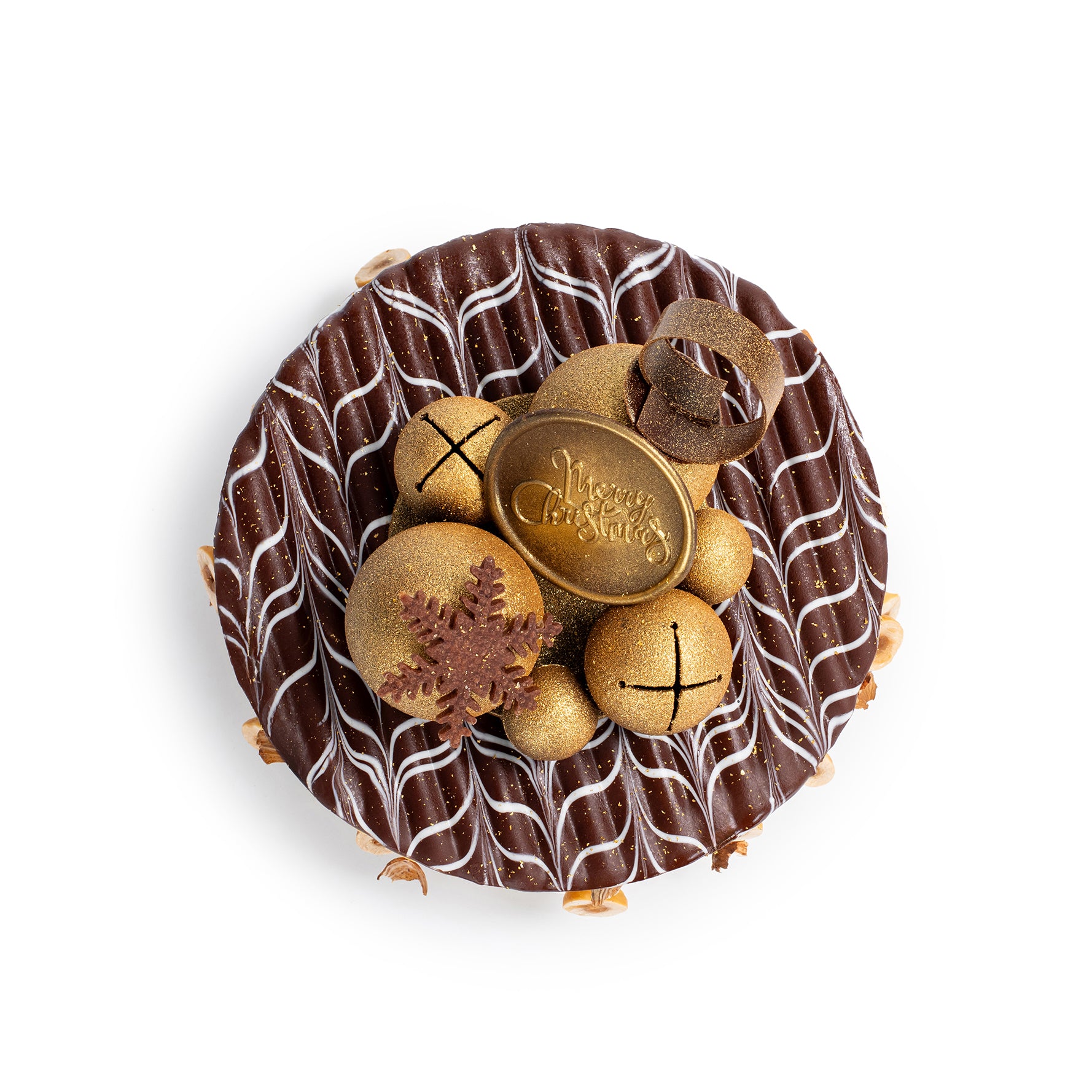 Hazelnut & Macadamia Christmas Millefeuille
