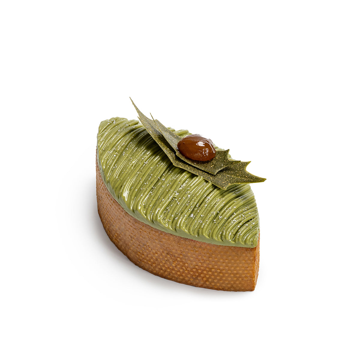 Matcha & Chestnut Mont Blanc Tart